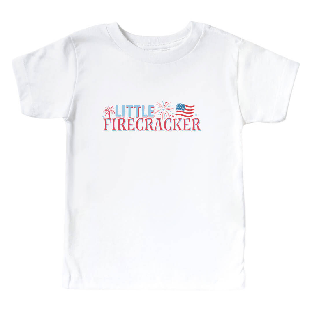  Little Firecracker Kids Graphic Tee | White、mySite、layawaytickets