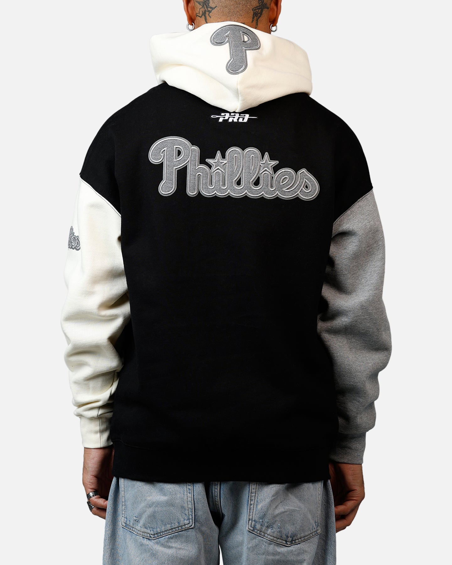 Pro Standard Philadelphia Phillies Reverse French Terry Hoodie Black/Grey、mySite、zt4zffjzw