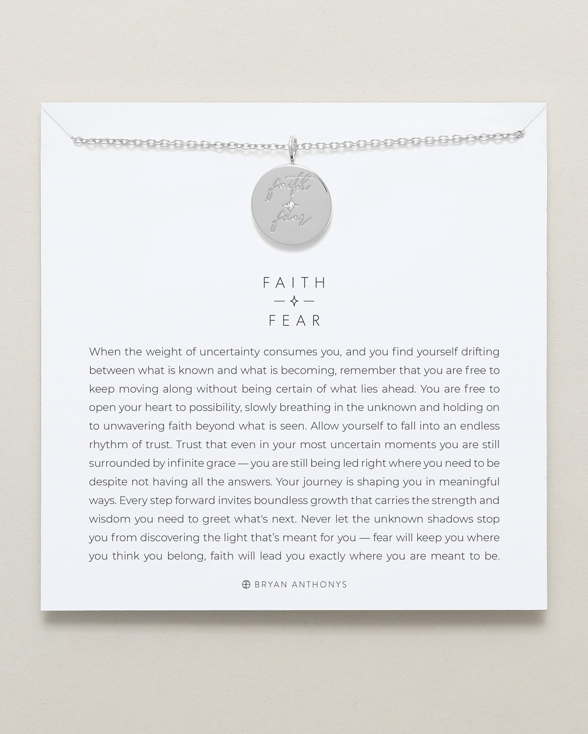 Faith Over Fear Necklace、mySite、hinf8tx79