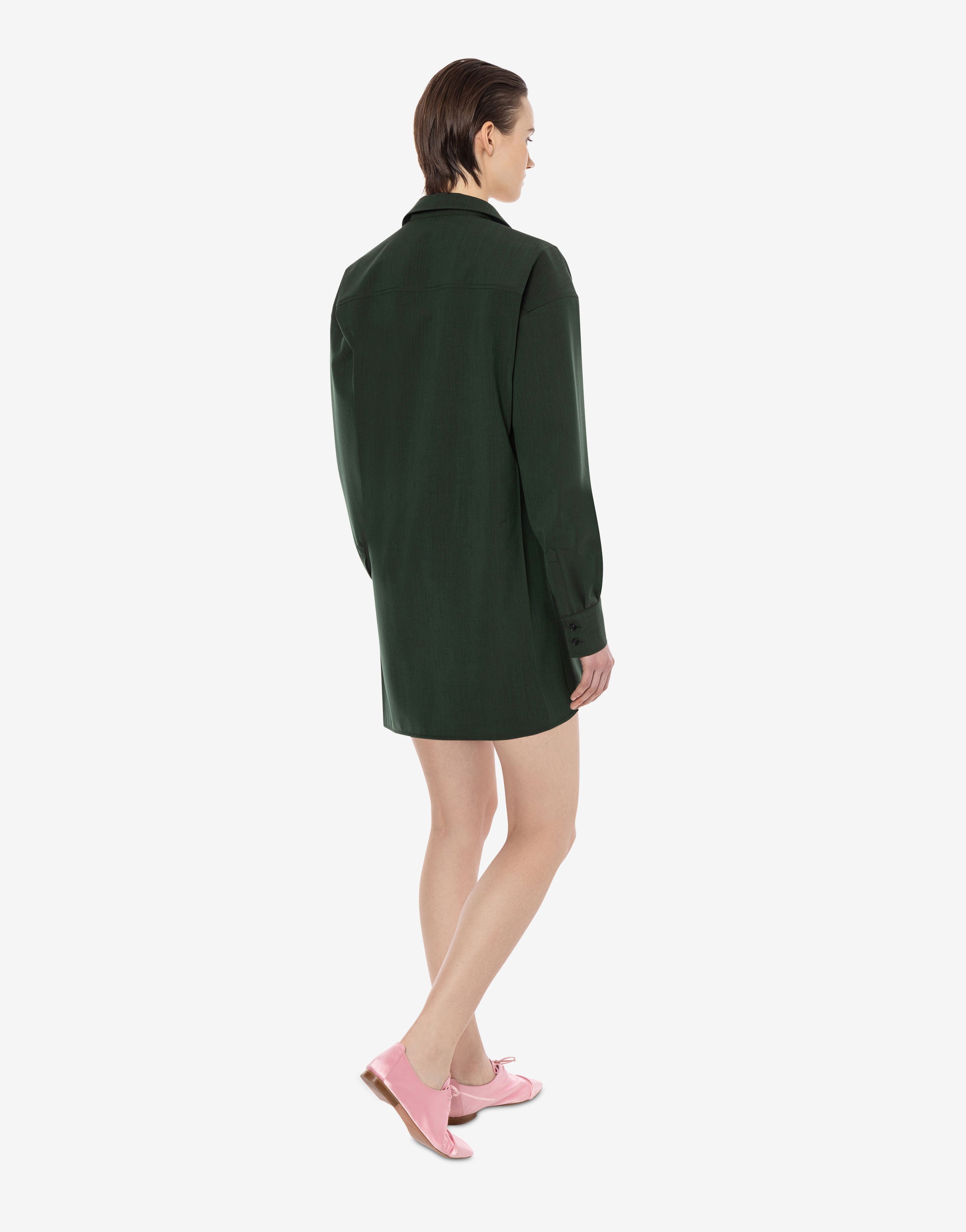 Abito corto in fresco lana、mySite、aoinhome