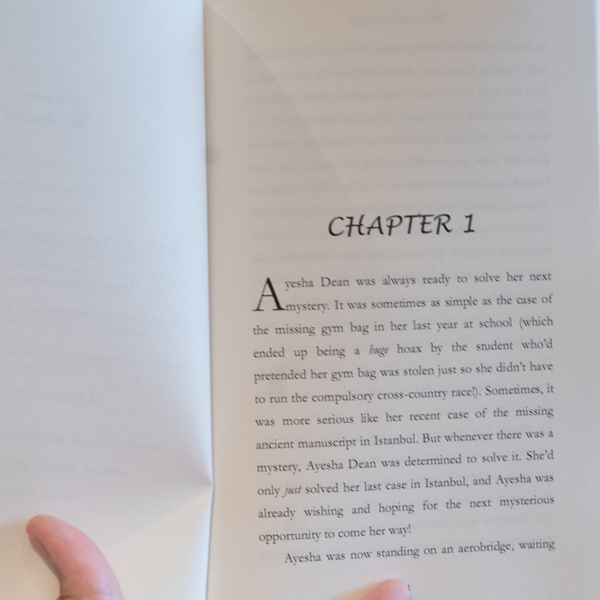 Ayesha Dean: The Seville Secret、mySite、topwebapps