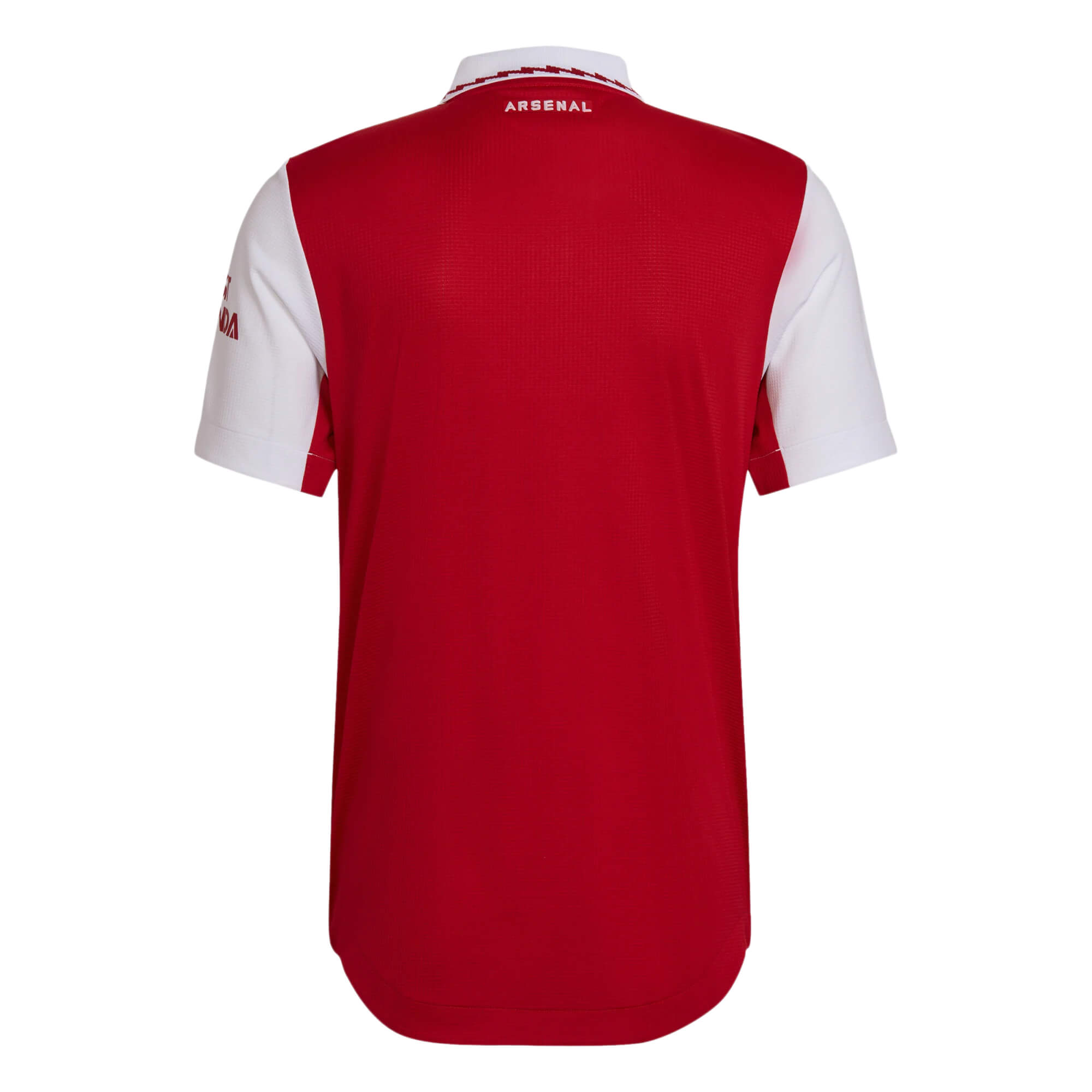 adidas Men's Arsenal 2022/23 Authentic Home Jersey Scarlet/White、mySite、noshort