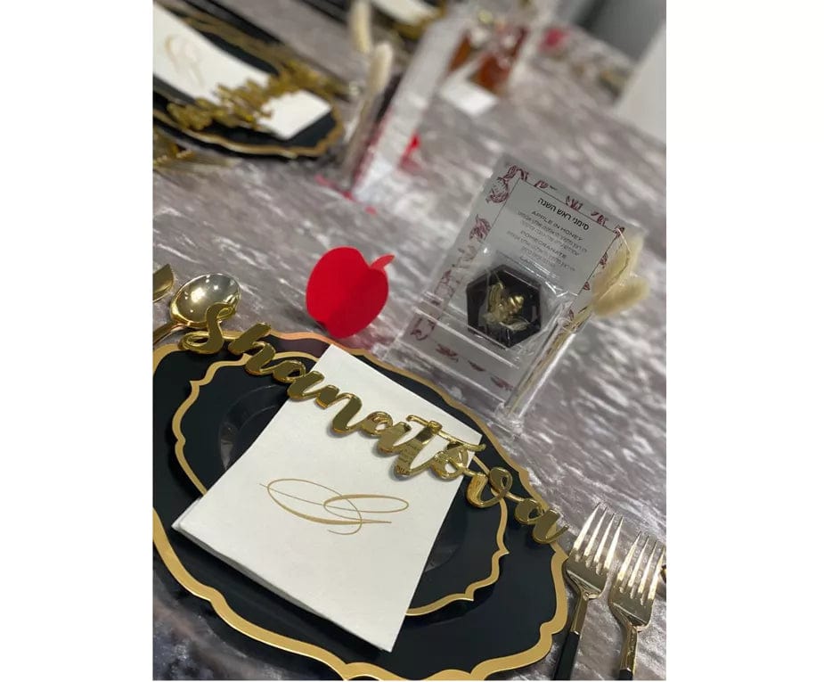 Gold Shana Tova Place Setting Words, Set of 4、mySite、topwebapps