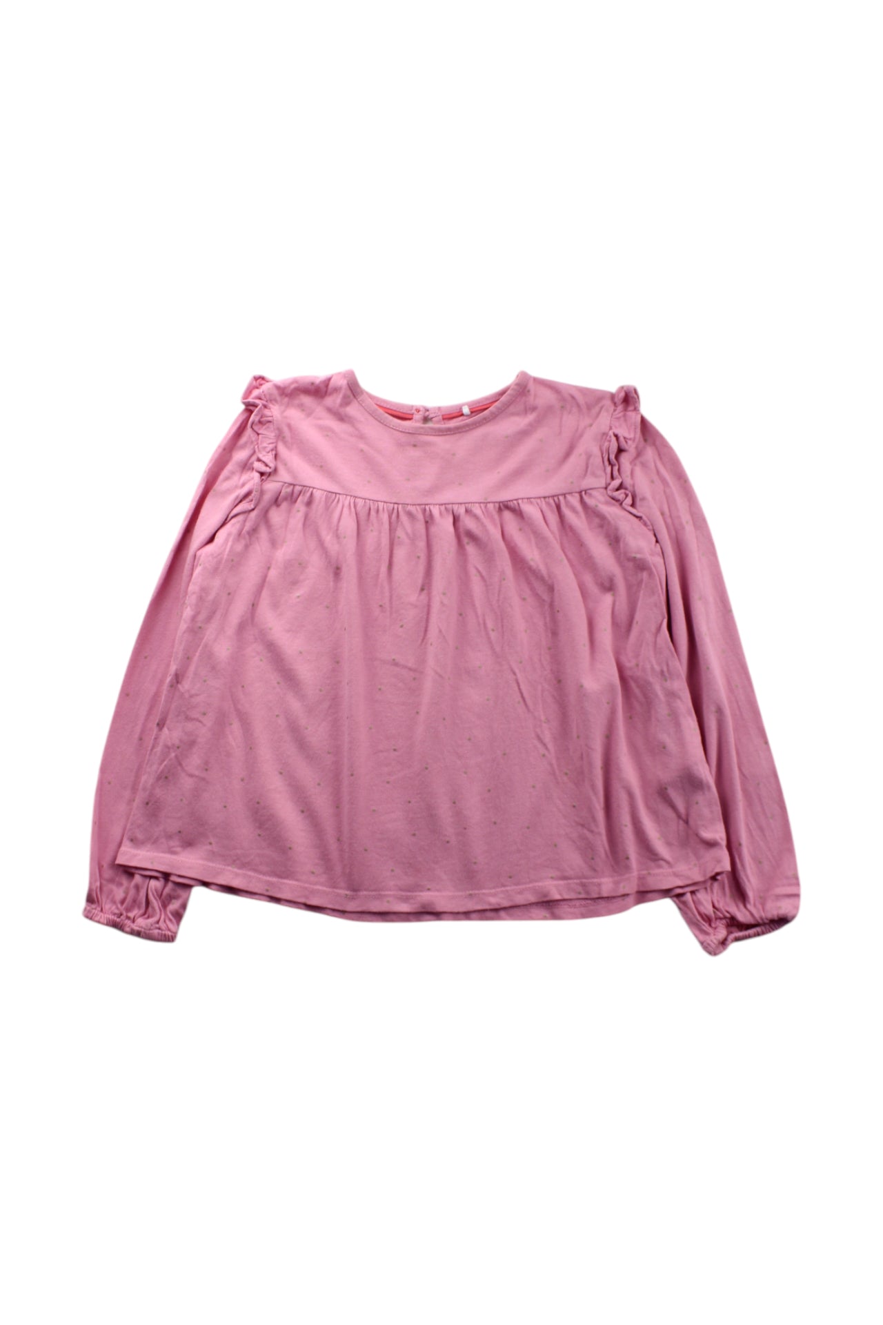 Boden Ruffled Long Sleeve Top 5-6T、mySite、g9winljtr