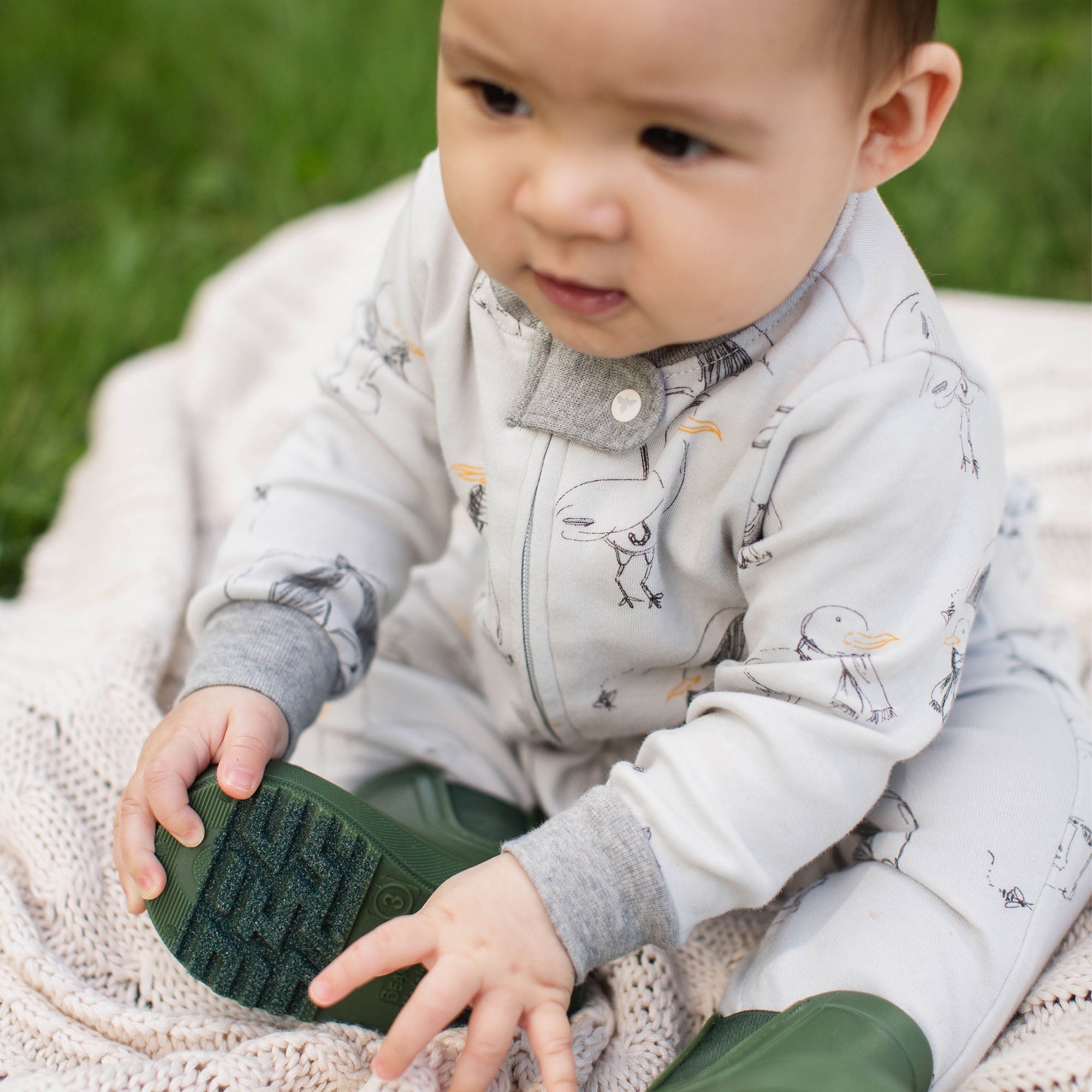  Silly Seagulls Organic Two-Piece Pajamas、mySite、layawaytickets