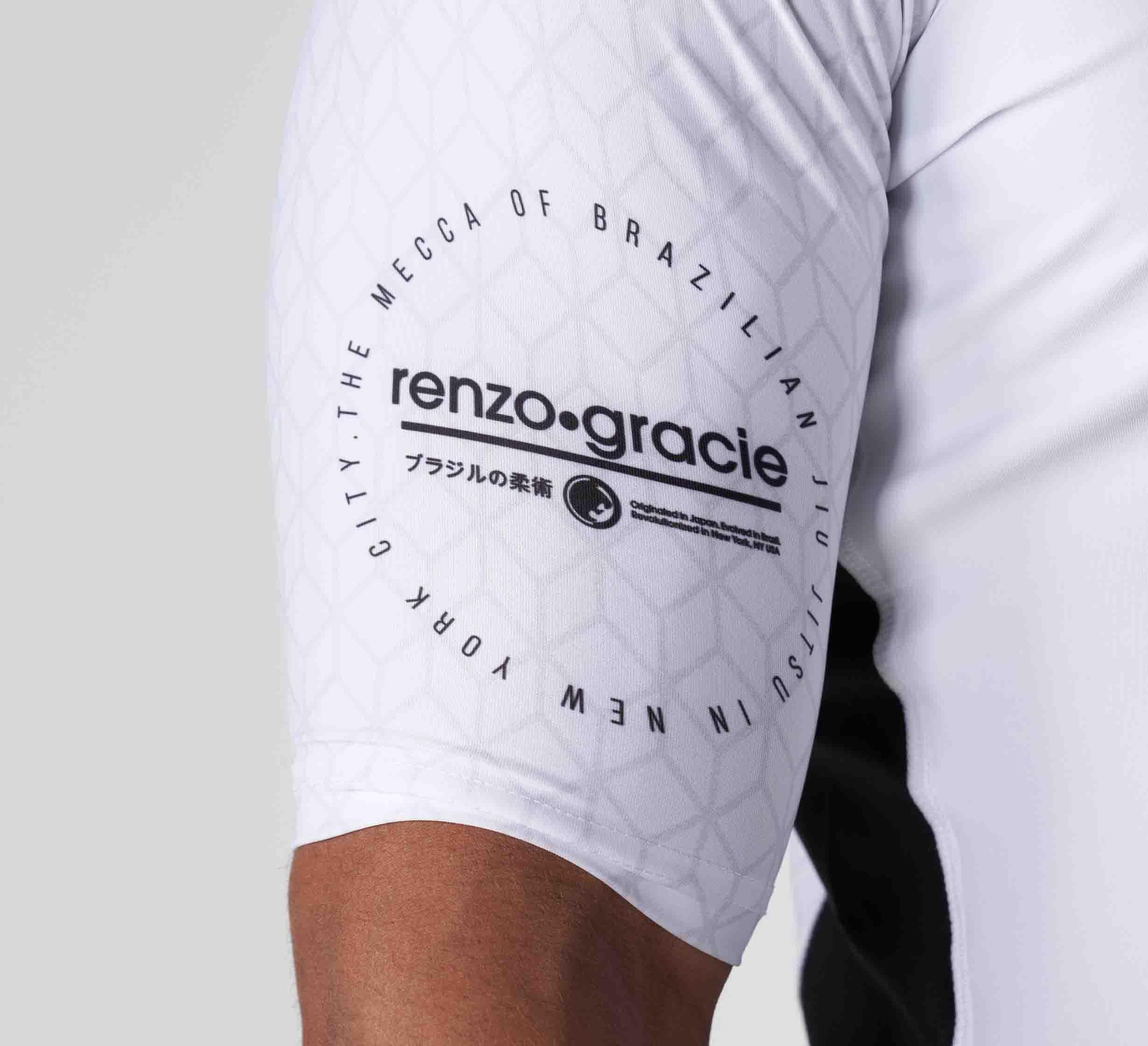 Renzo Gracie Mecca Ranked Short Sleeve Rashguard、mySite、gigharbornorthrealestate