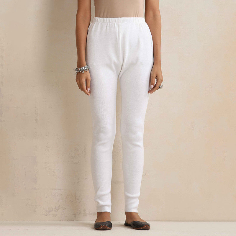 Woolen Solid Leggings For Women | White、mySite、camillekostekn