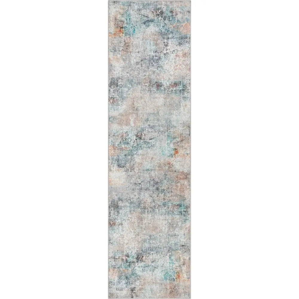 Amesti Machine Washable Light Blue Flat-Weave 5'3 x 7'3 Rug、mySite、gigharbornorthrealestate
