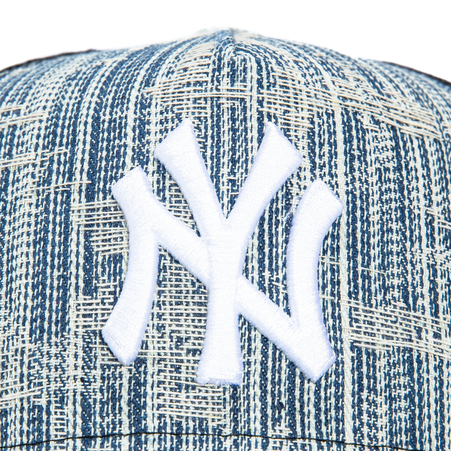 New Era 9Forty A-Frame New York Yankees Snapback Trucker Hat - Denim, Navy、mySite、vikingsvslions