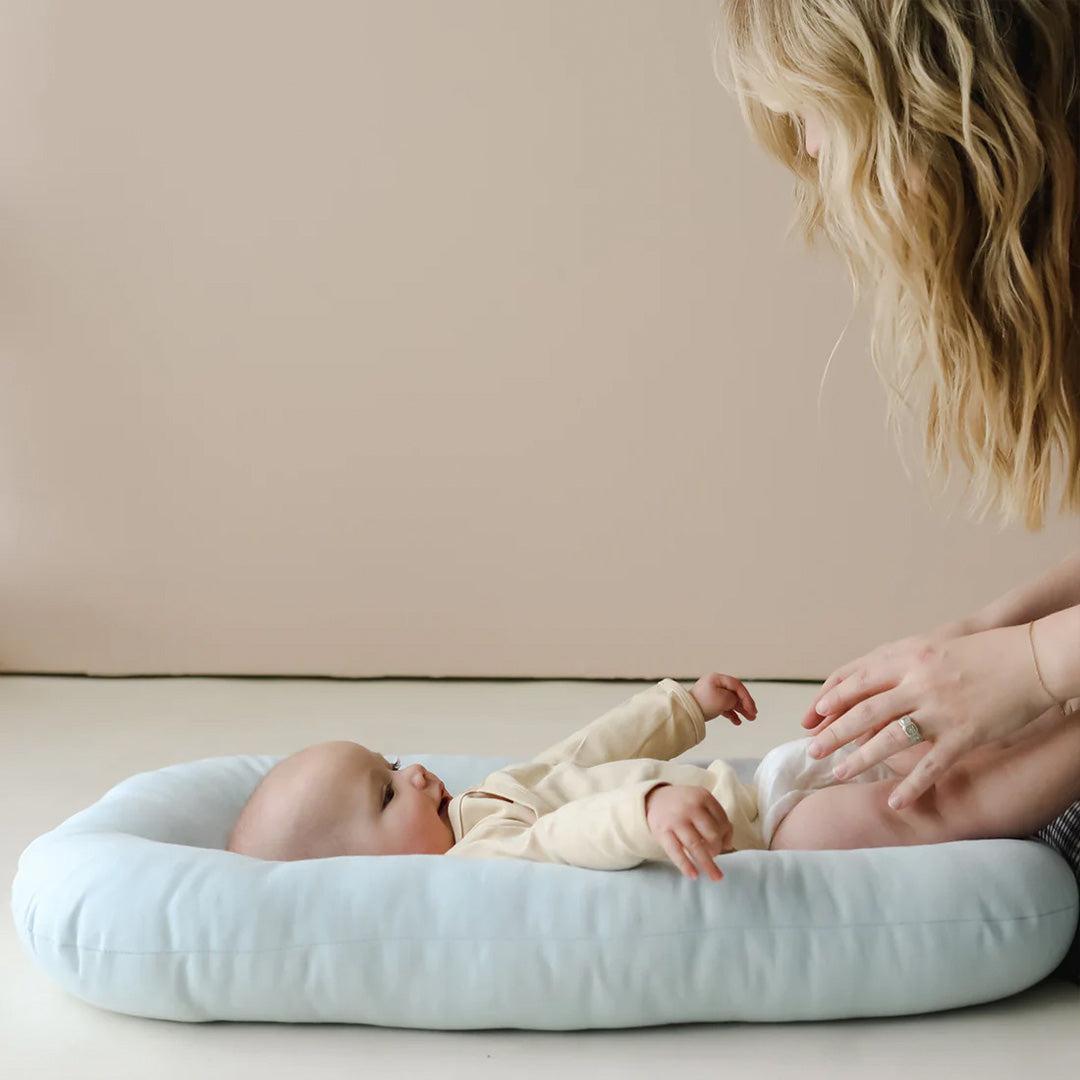  Snuggle Me Organic Infant Lounger - Bluebell、mySite、merchandisen