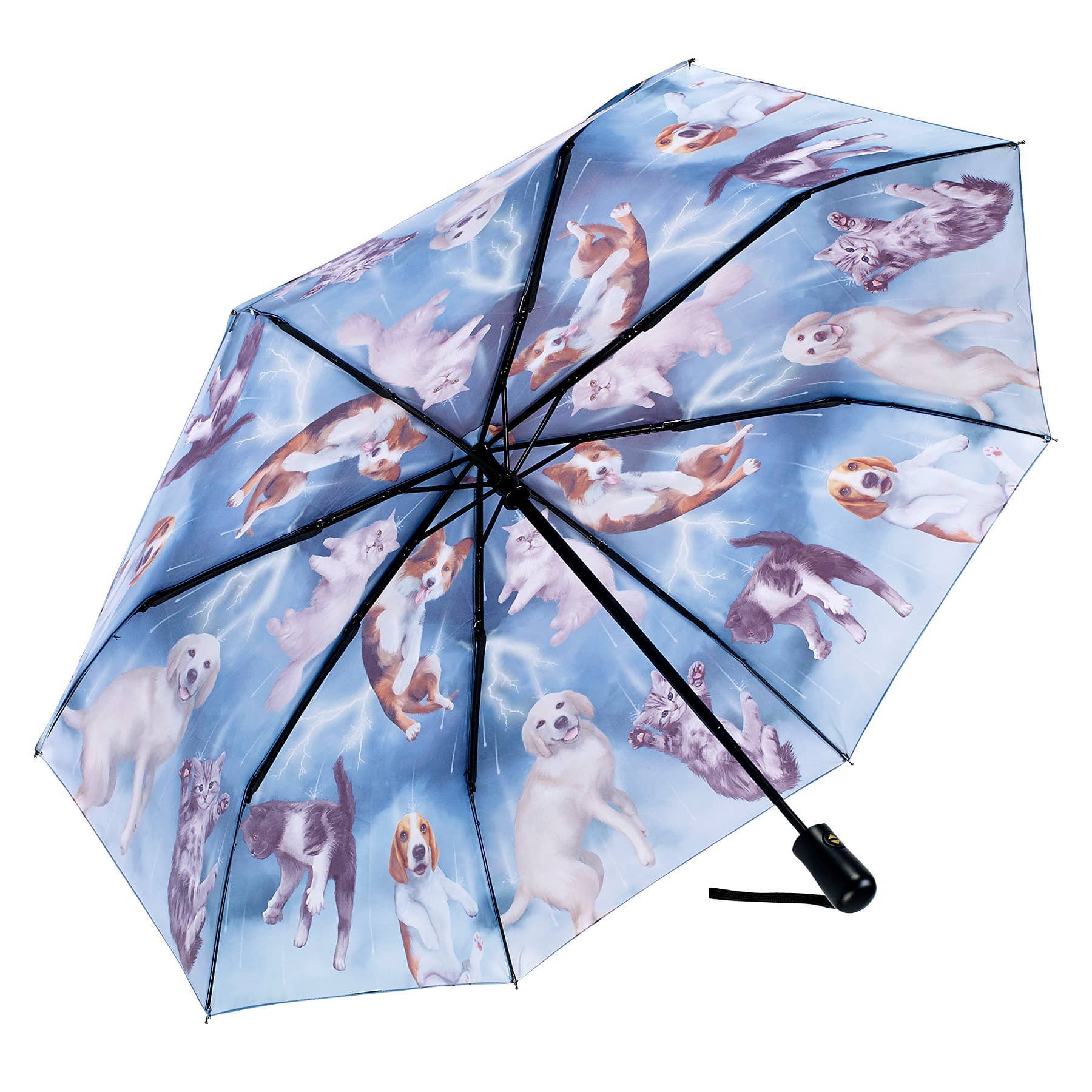 Cats & Dogs Folding Umbrella by Galleria for the Pet Lovers!、mySite、g9winljtr