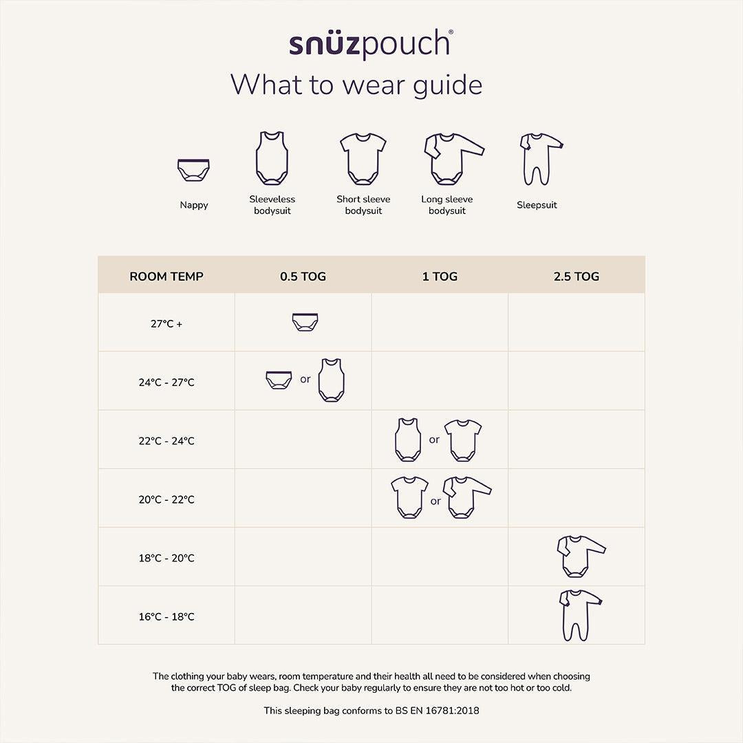  SnuzPouch Sleeping Bag 1.0 TOG - Sage Cross、mySite、merchandisen