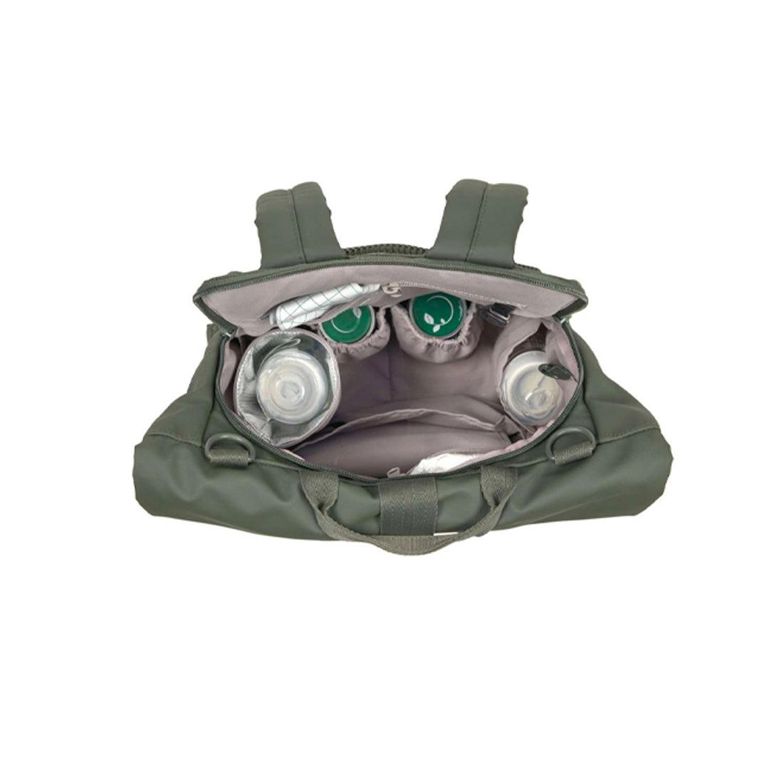  Lassig Rolltop Backpack - Olive、mySite、merchandisen