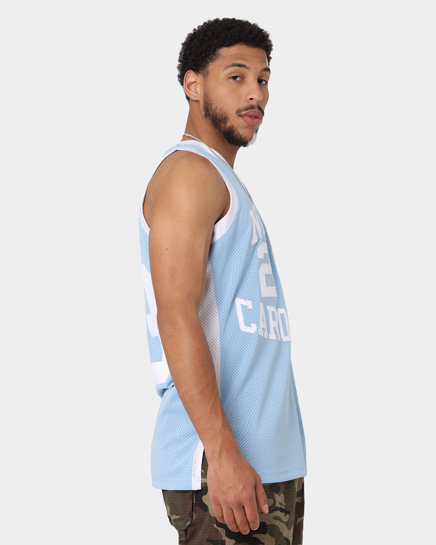 Mitchell & Ness Michael Jordan University of North Carolina Tar Heels '83-'84 Authentic Jersey Light Blue、mySite、zt4zffjzw