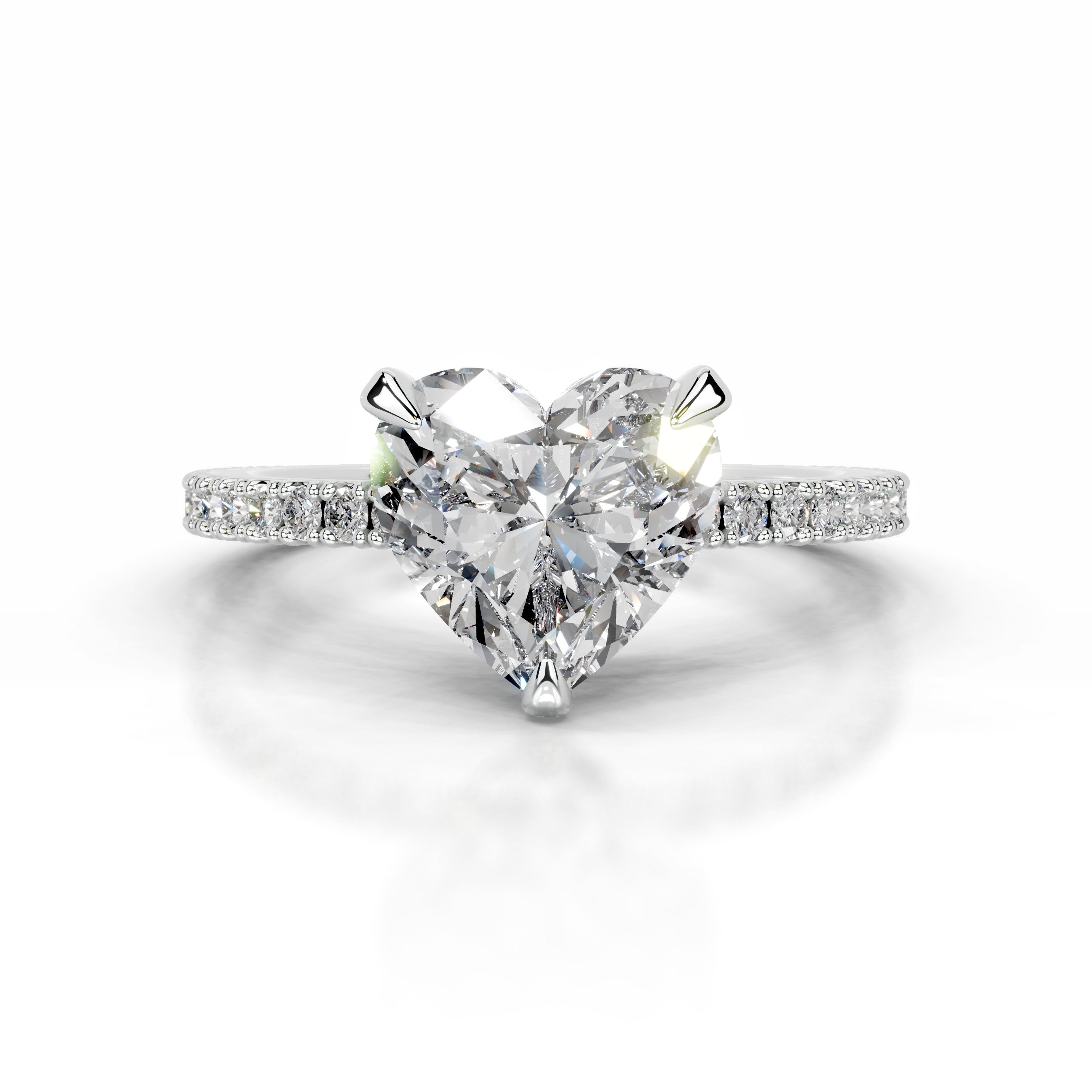 Luisana Diamond Engagement Ring - Platinum、mySite、hinf8tx79