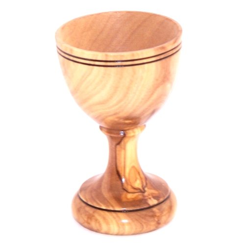 Olive wood Handcrafted Egg cup - 7.5x5cm or 3x2 inches、mySite、topwebapps