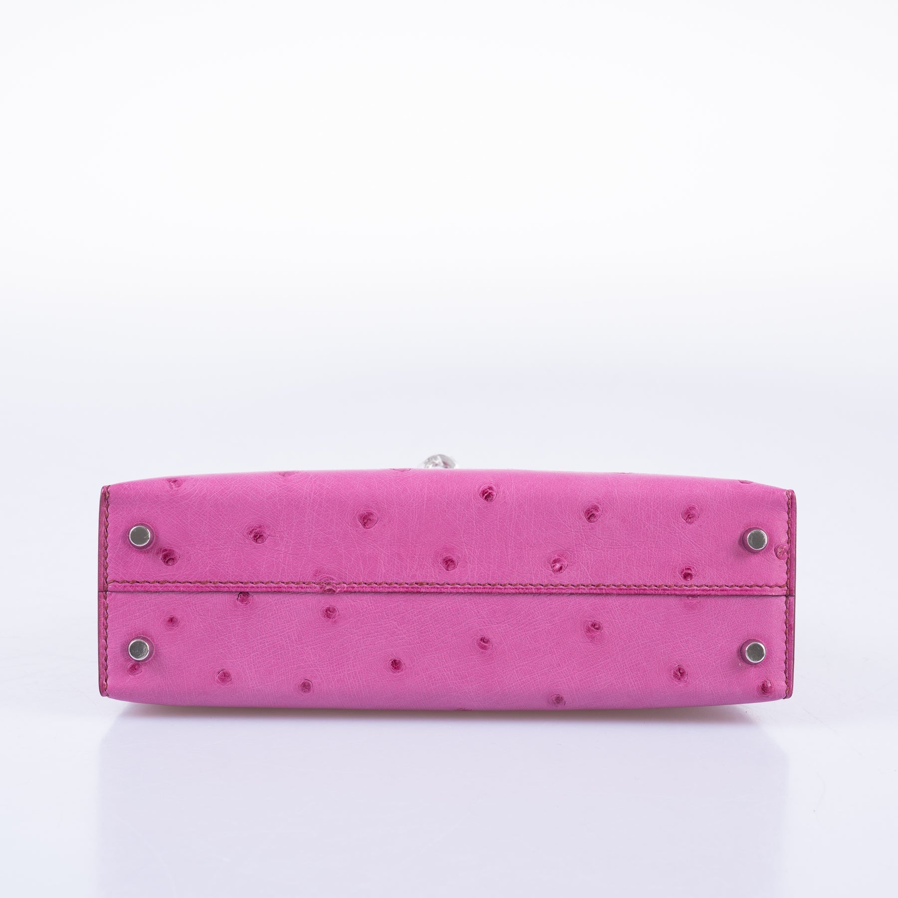 Hermès Mini Kelly 20 Fuchsia Ostrich Palladium Hardware、mySite、garminoutage.com