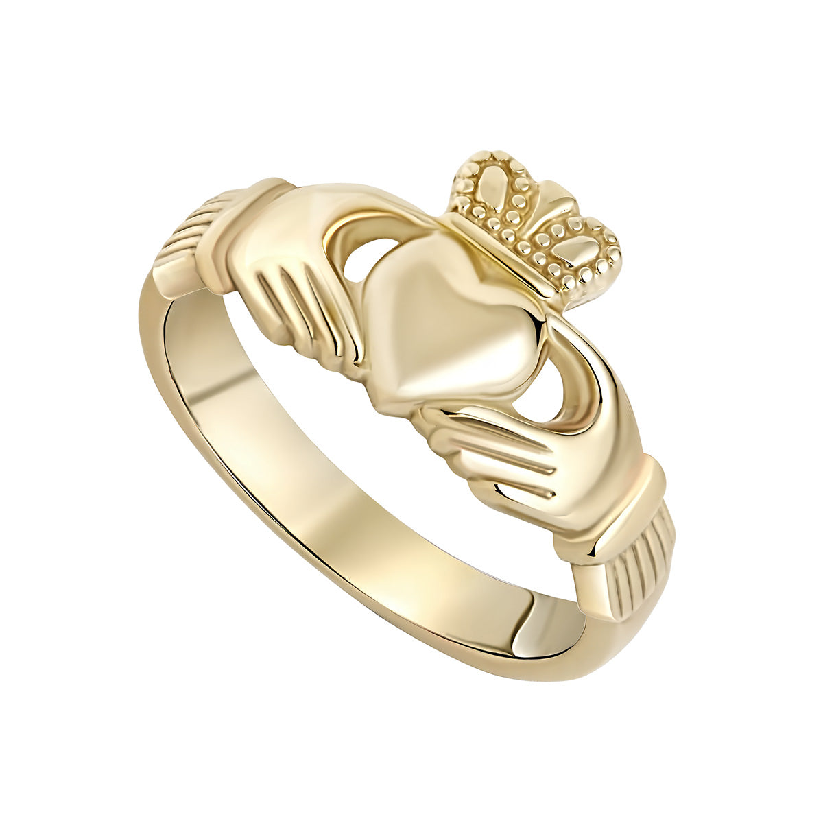 Ladies Heavy Gold Claddagh Ring、mySite、botmansion