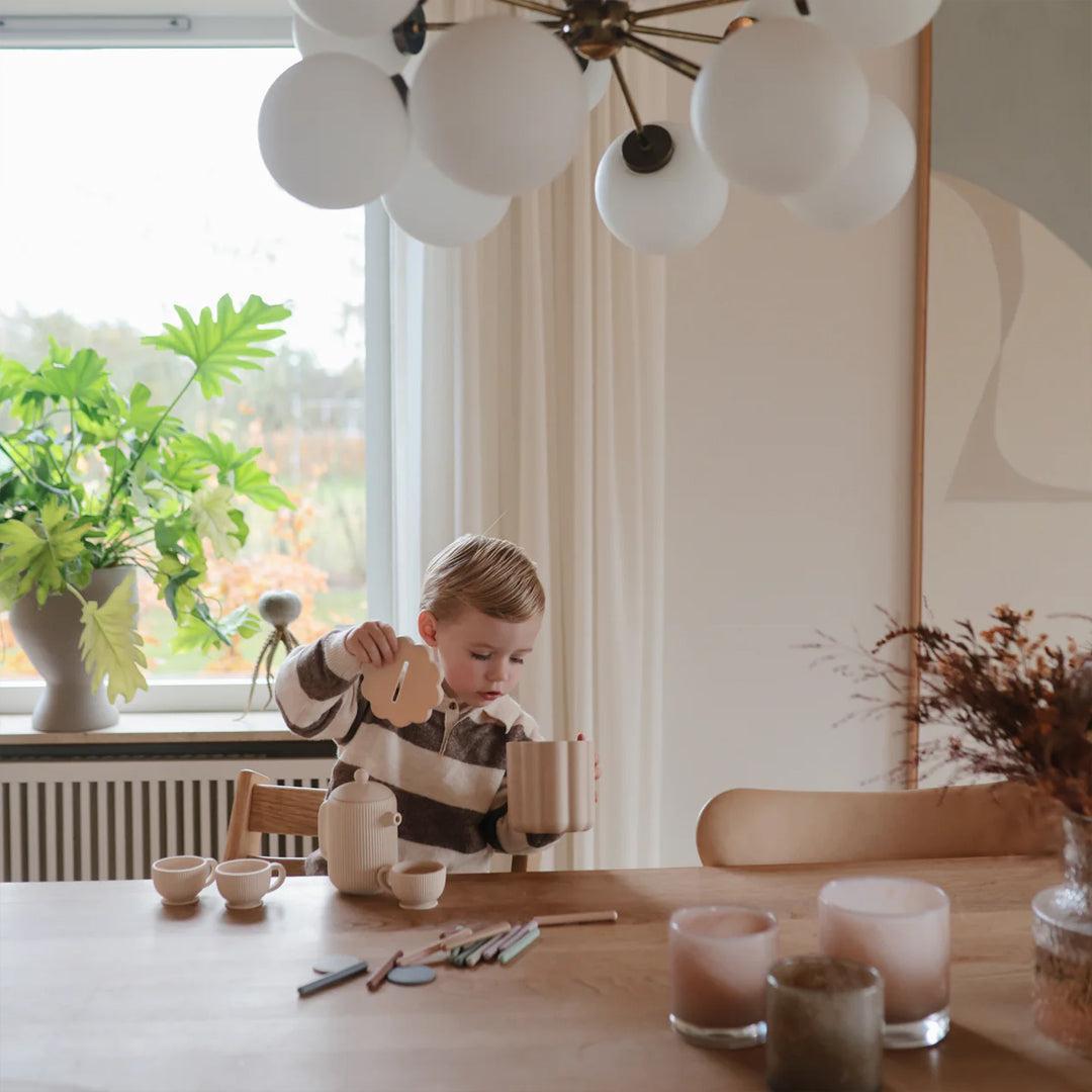  Mushie Coin & Tube Sorting Set - Cream Multi、mySite、merchandisen