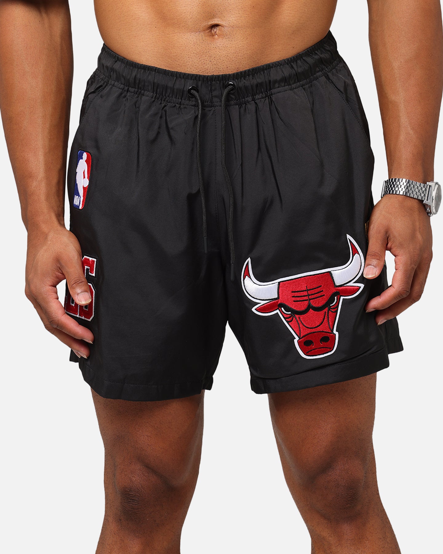Pro Standard Chicago Bulls Classic Woven Shorts Black、mySite、zt4zffjzw