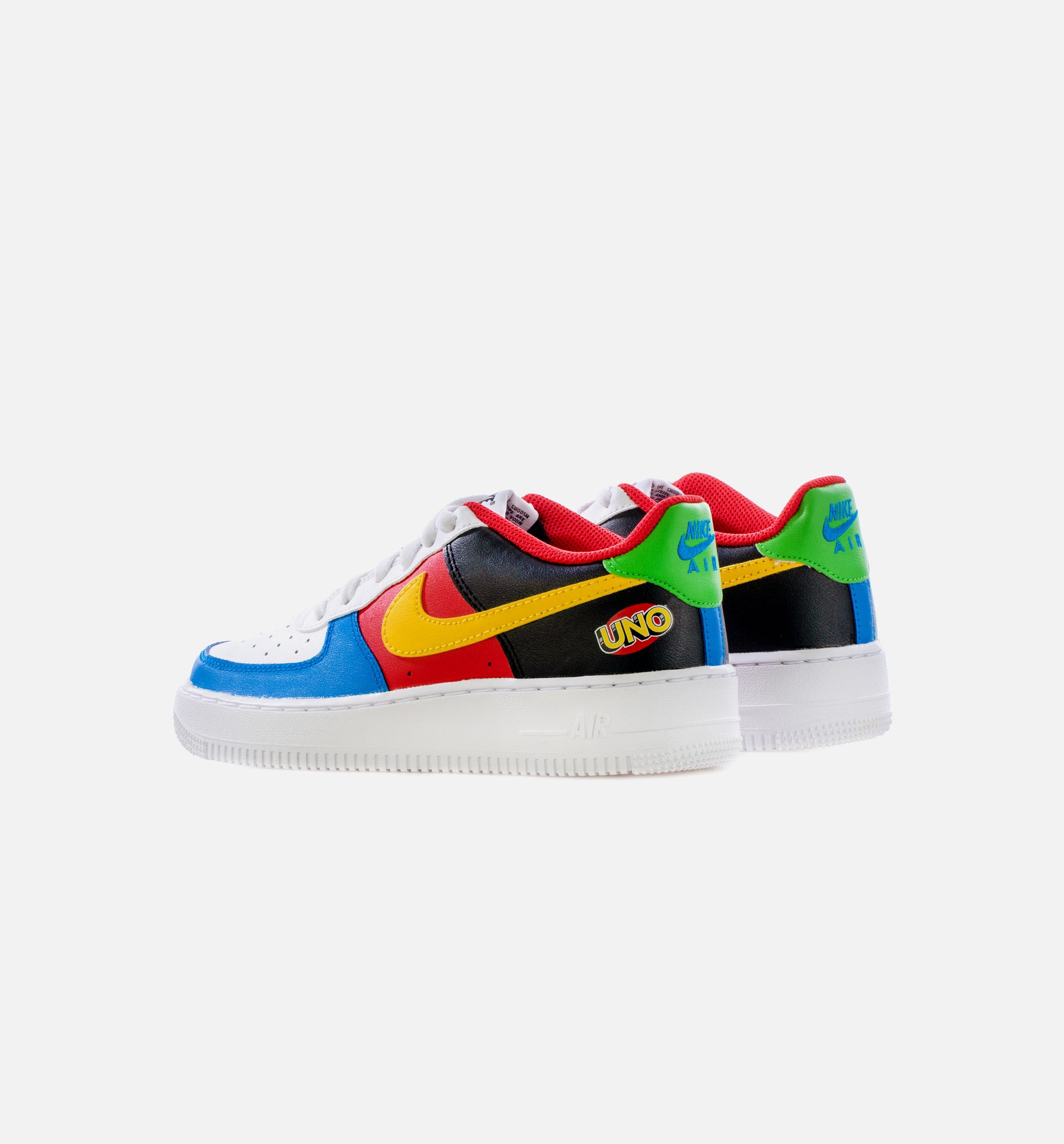 Air Force 1 UNO Grade School Lifestyle Shoe - Black/Red/Multi Free Shipping、mySite、dreamappss