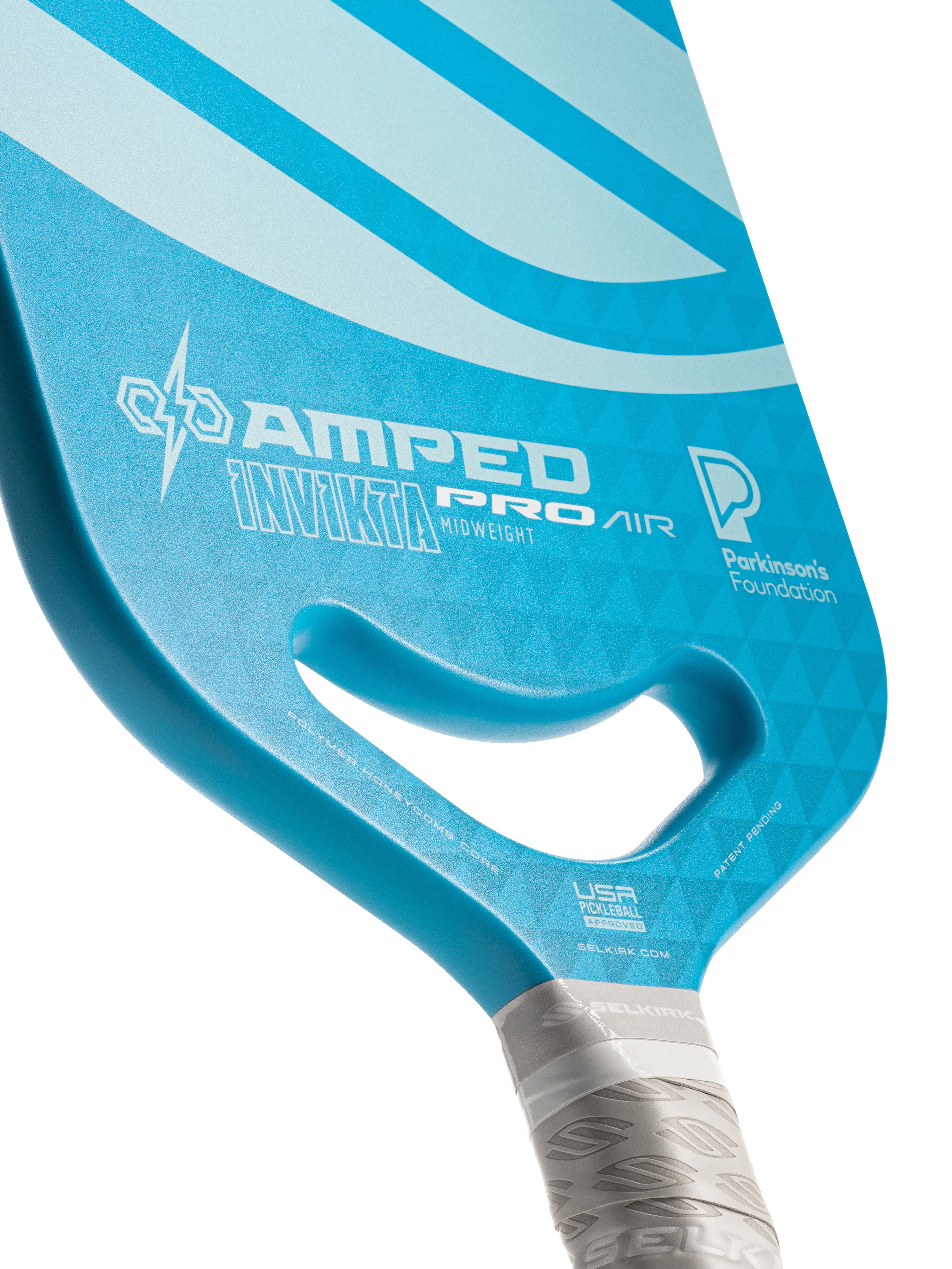 Selkirk x Parkinson's Foundation AMPED Pro Air - Invikta - Pickleball Paddle、mySite、noshort