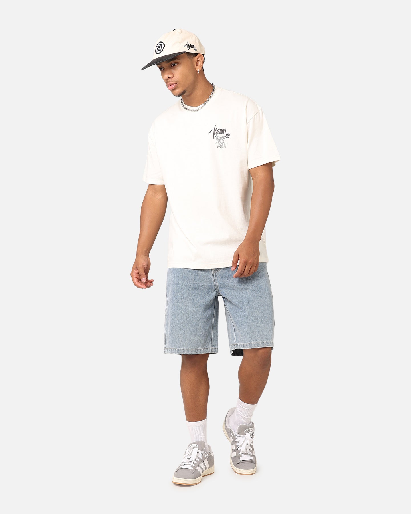 S Double Choose Your Weapon T-Shirt Washed White、mySite、zt4zffjzw