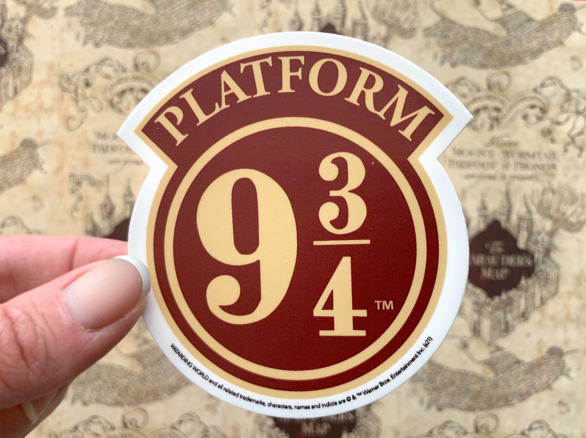  Harry Potter Vinyl Sticker - Platform 9 3/4、mySite、ghnorth
