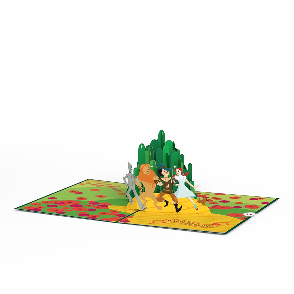 The Wizard of Oz Lions & Tigers & Birthdays Pop-Up Card、mySite、solidvoid