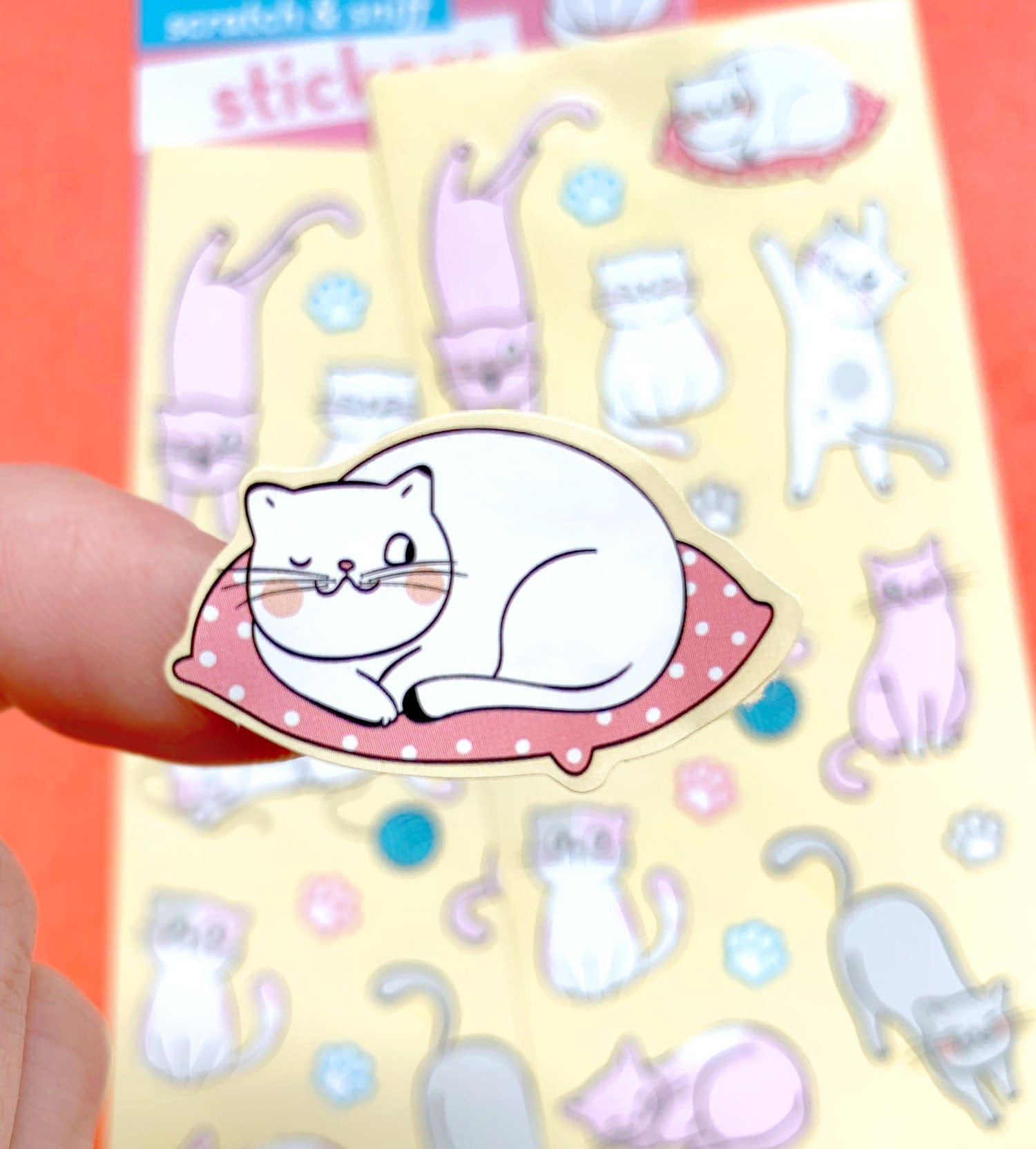  Scratch And Sniff Stickers - Vanilla Kittens、mySite、ghnorth