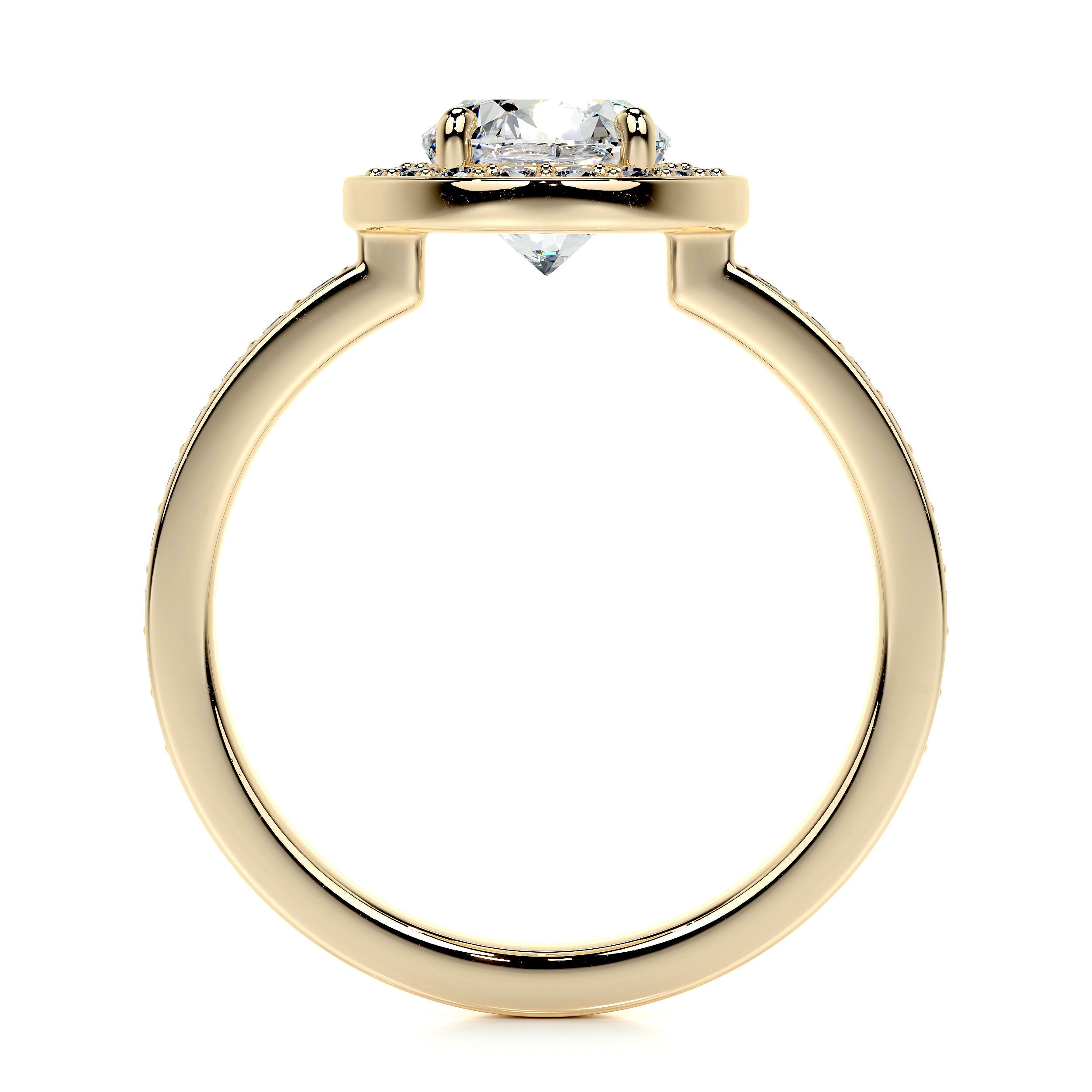 Raina Lab Grown Diamond Ring -18K Yellow Gold、mySite、hinf8tx79