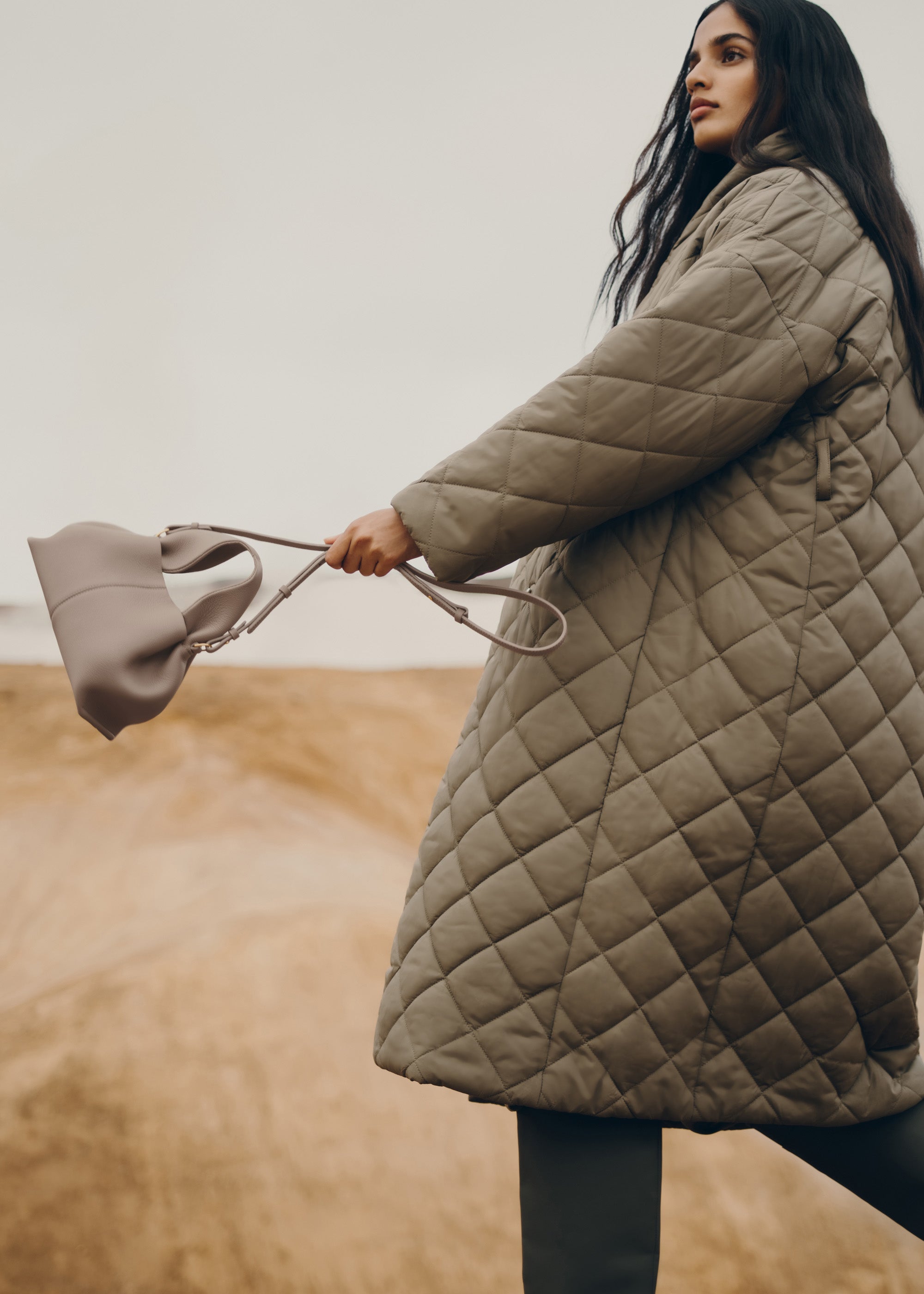 Num茅ro Neuf Mini - Taupe Grain茅、mySite、camillekostekn