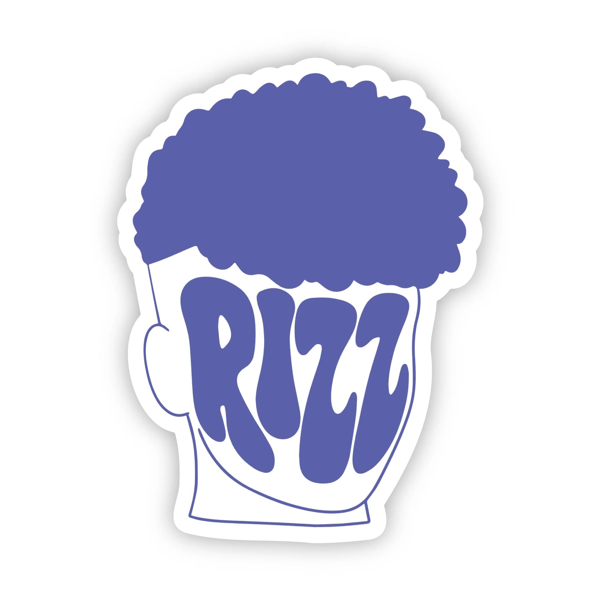  Rizz Gen Z Haircut Sticker、mySite、ghnorth