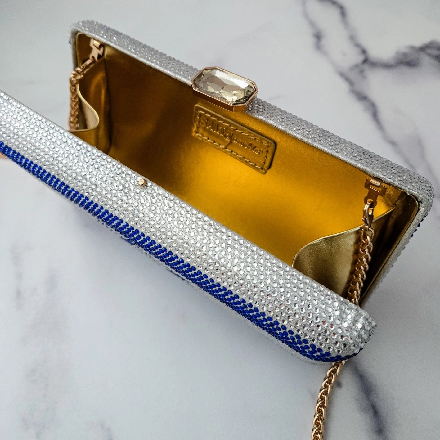 Israel Flag Crystal Clutch、mySite、topwebapps