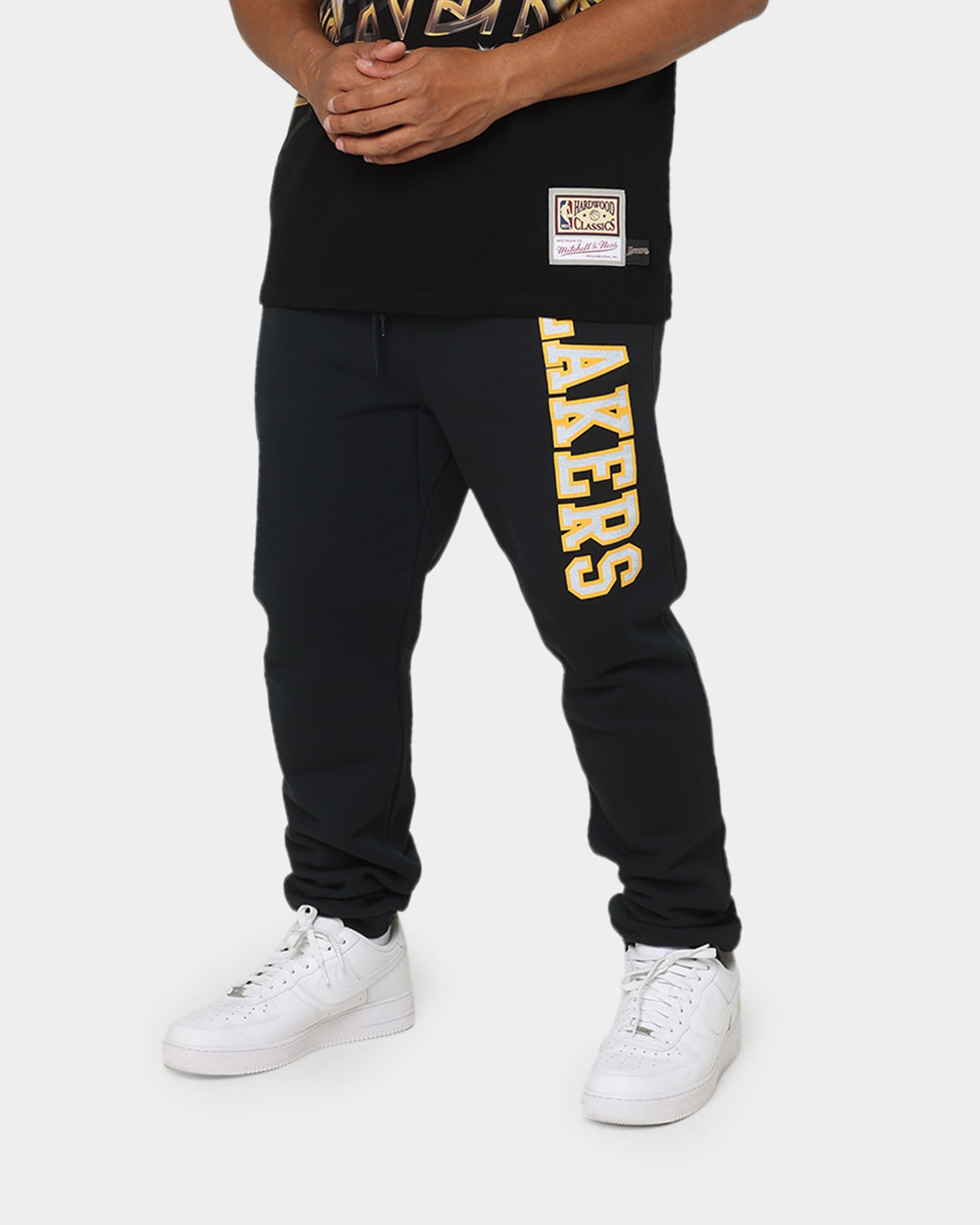 Mitchell & Ness Los Angeles Lakers Vintage Finals Sweat Pants Faded Black、mySite、zt4zffjzw