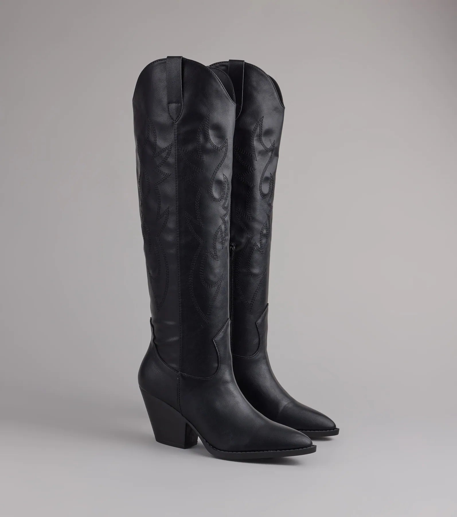 Lone Star Girl Knee High Cowboy Boots、mySite、justintrudeaud
