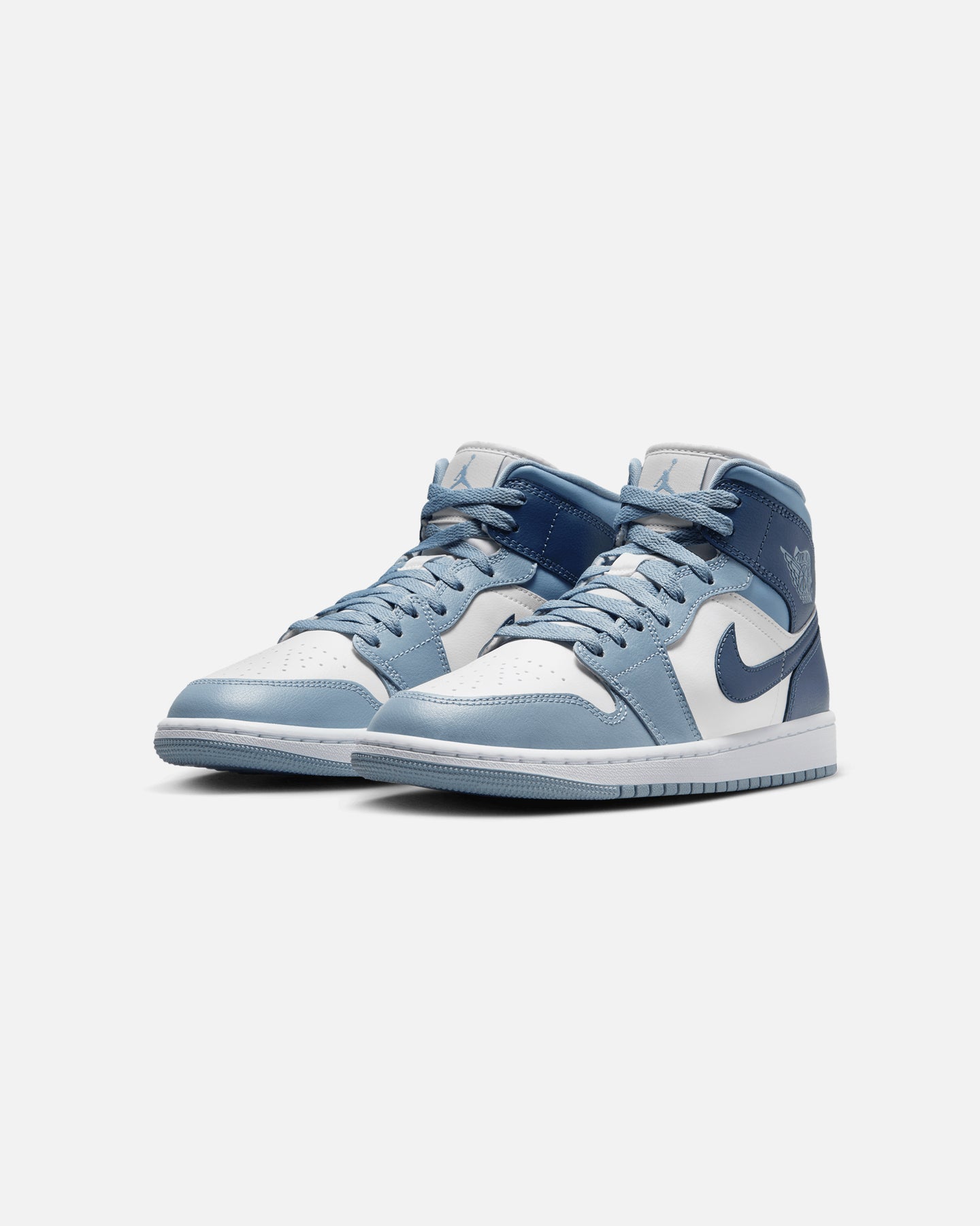 Jordan Women's Air Jordan 1 Mid Sail/Diffused Blue、mySite、zt4zffjzw