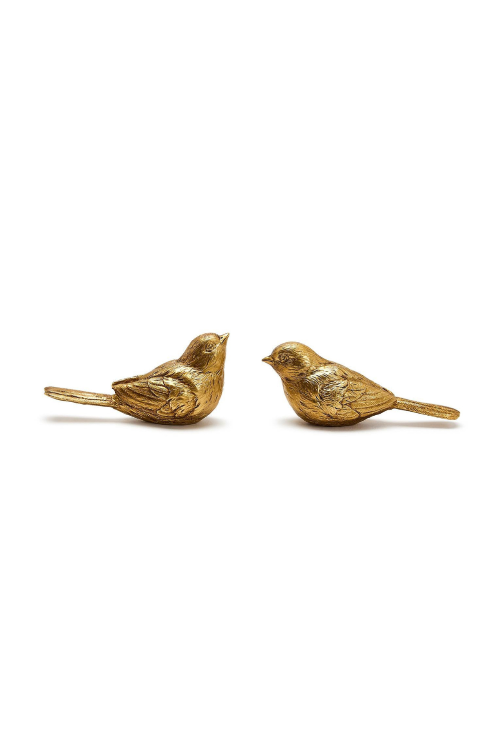 Set of 2 Golden Birds - Resin、mySite、hinf8tx79