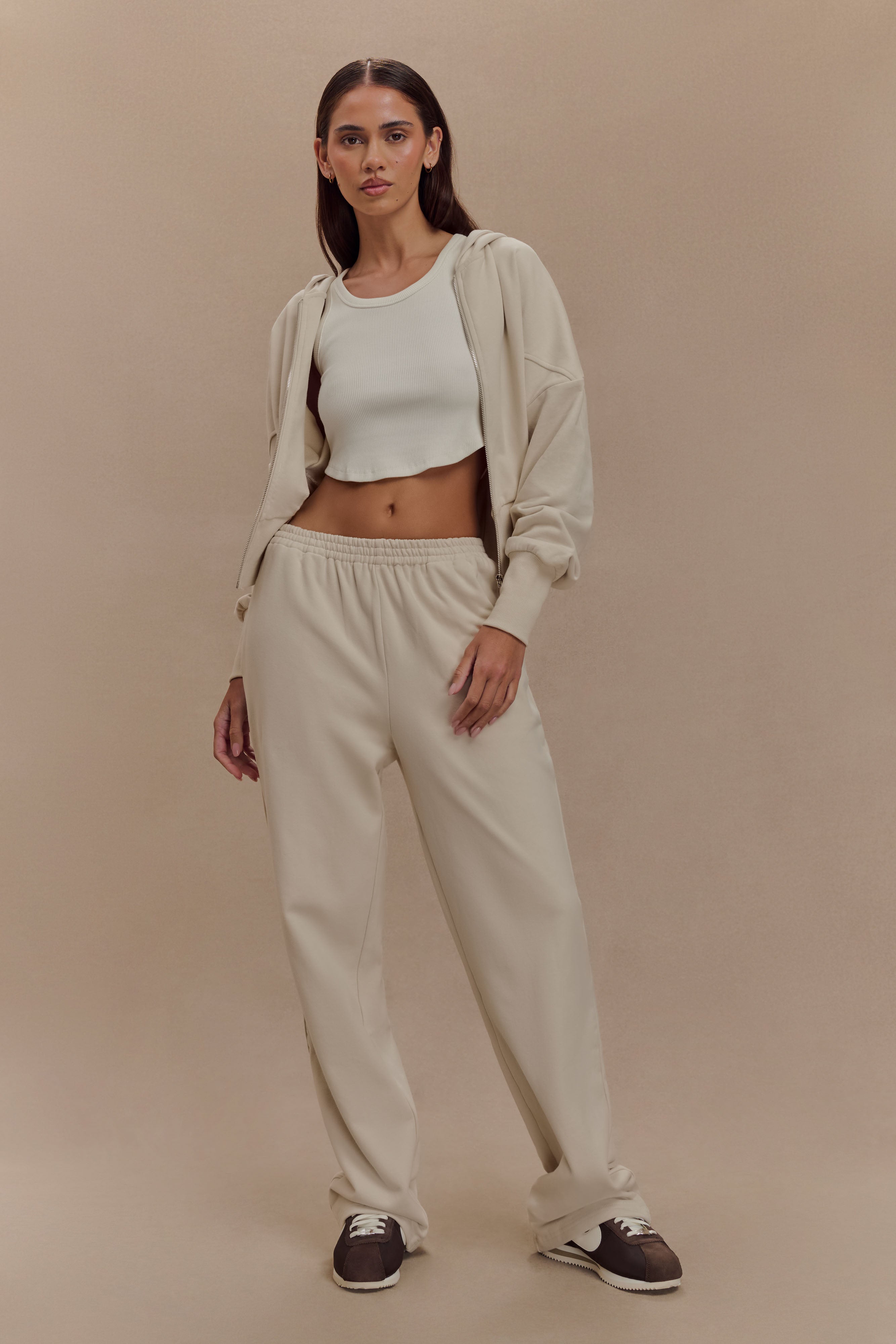 Blake Straight Leg Joggers - Stone、mySite、solidvoid