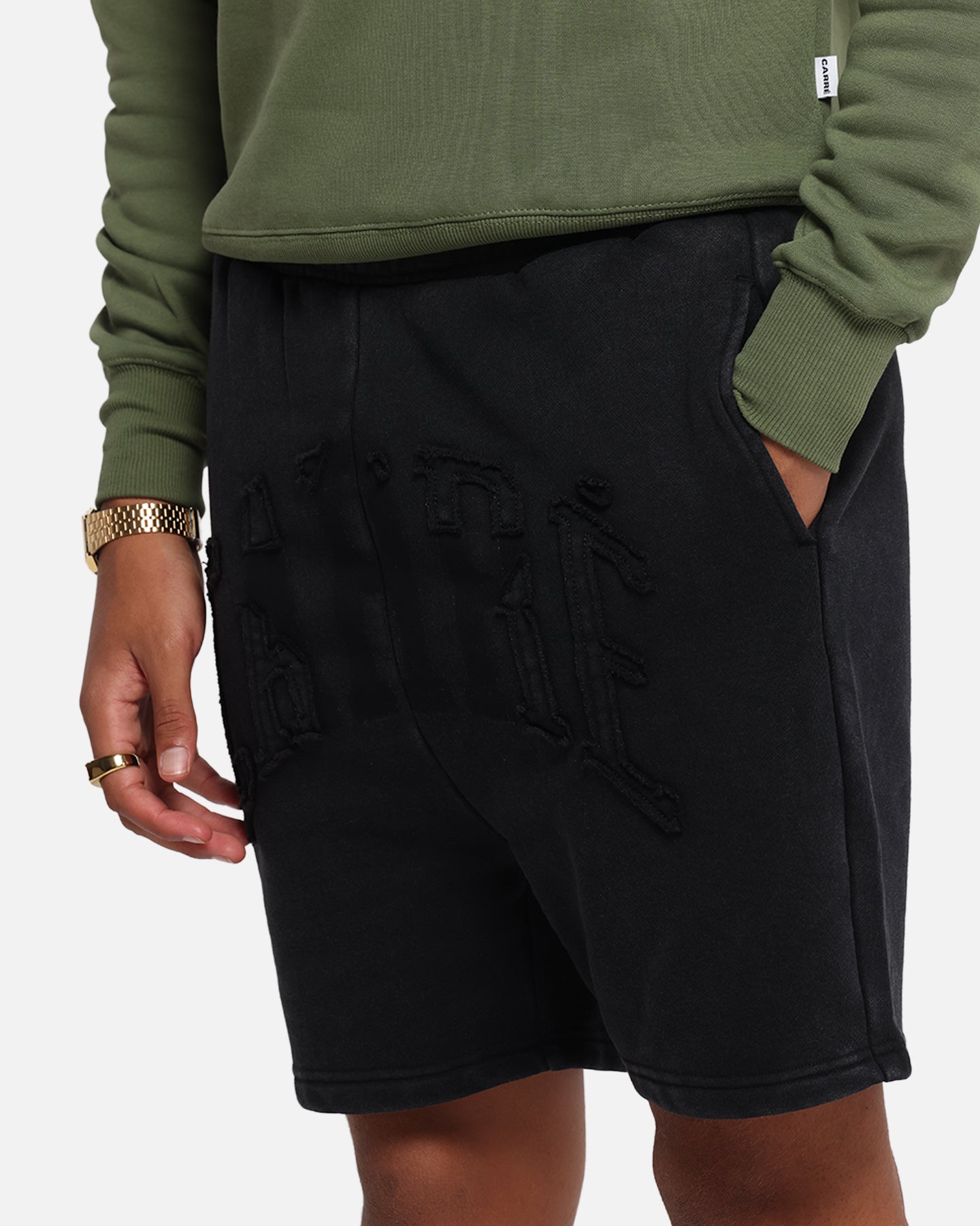 Carre Con-Star Sweat Shorts Black、mySite、zt4zffjzw
