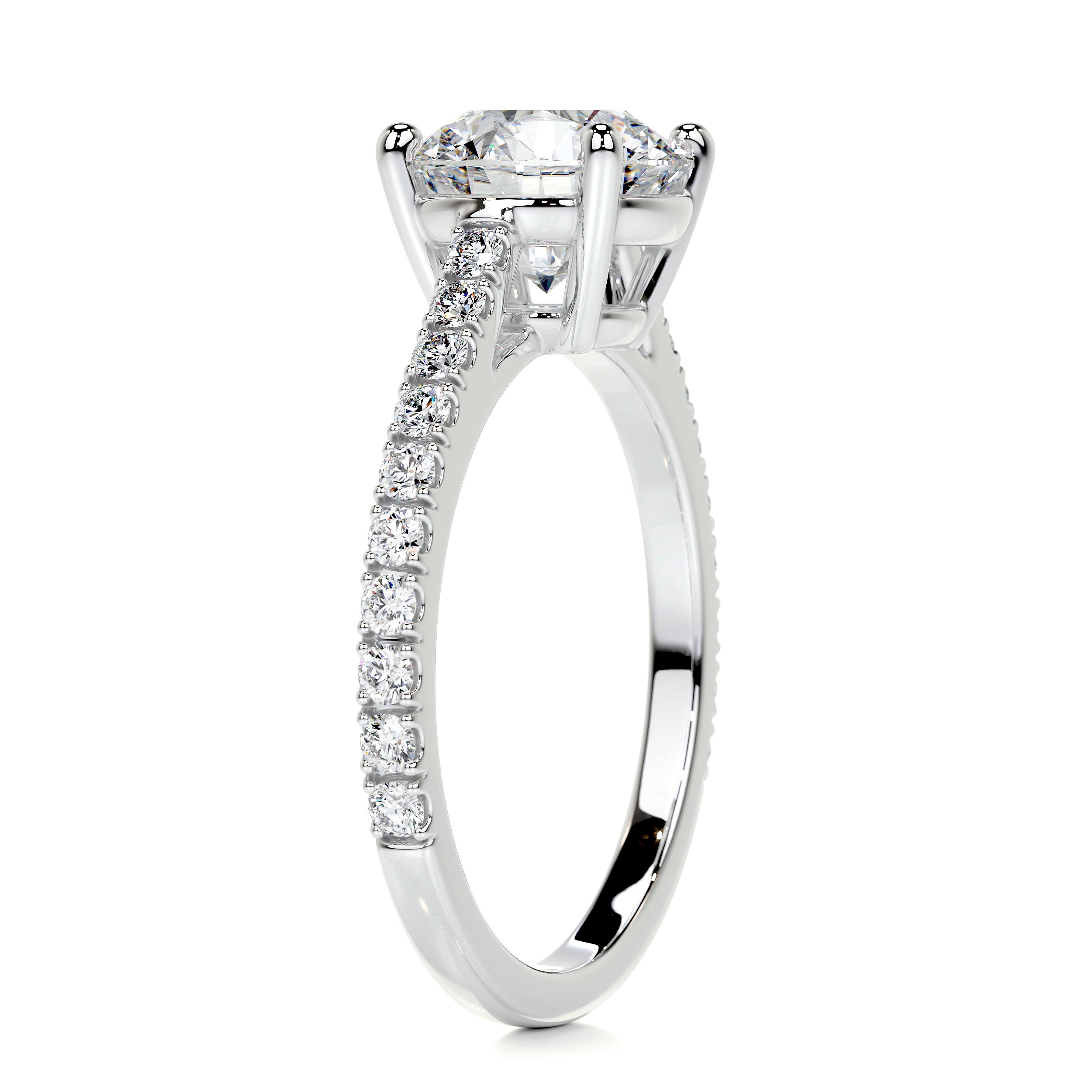 Anna Diamond Engagement Ring -18K White Gold、mySite、hinf8tx79