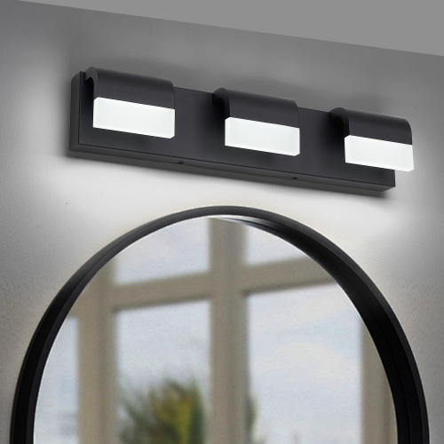 Modern Bathroom Vanity Lighting 6-Light LED Vanity Lights Over Mirror Bath Wall Lighting、、eastwooduniform