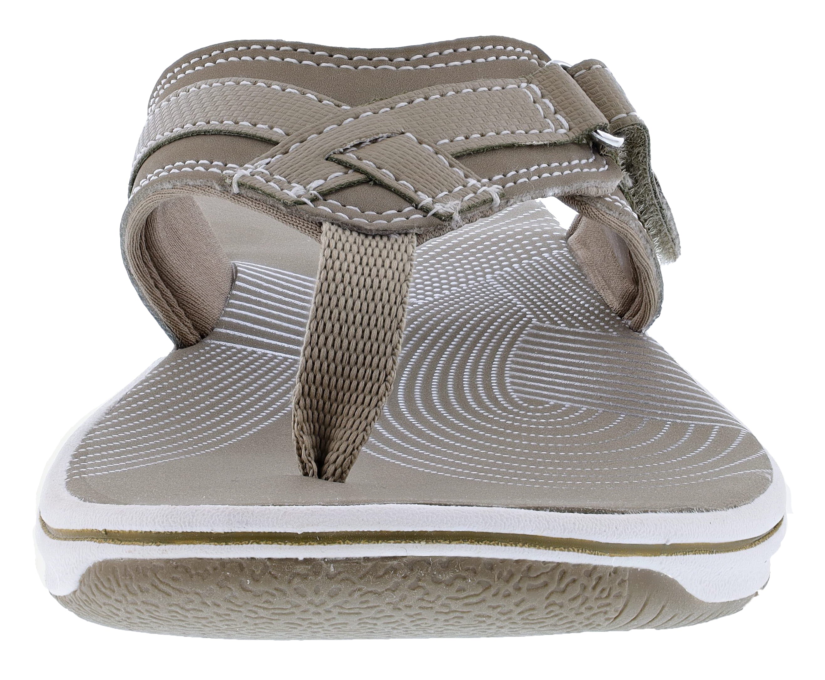 Clarks Women Sandals Lightweight Flip Flops Breeze Sea、mySite、dreamappss