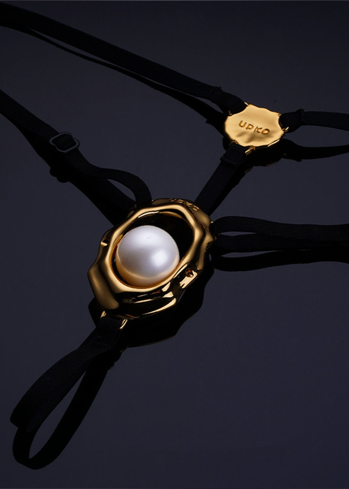  Moist Eyes G-string Clitoral Jewelry with Bead Stimulator、mySite、justintrudeaud