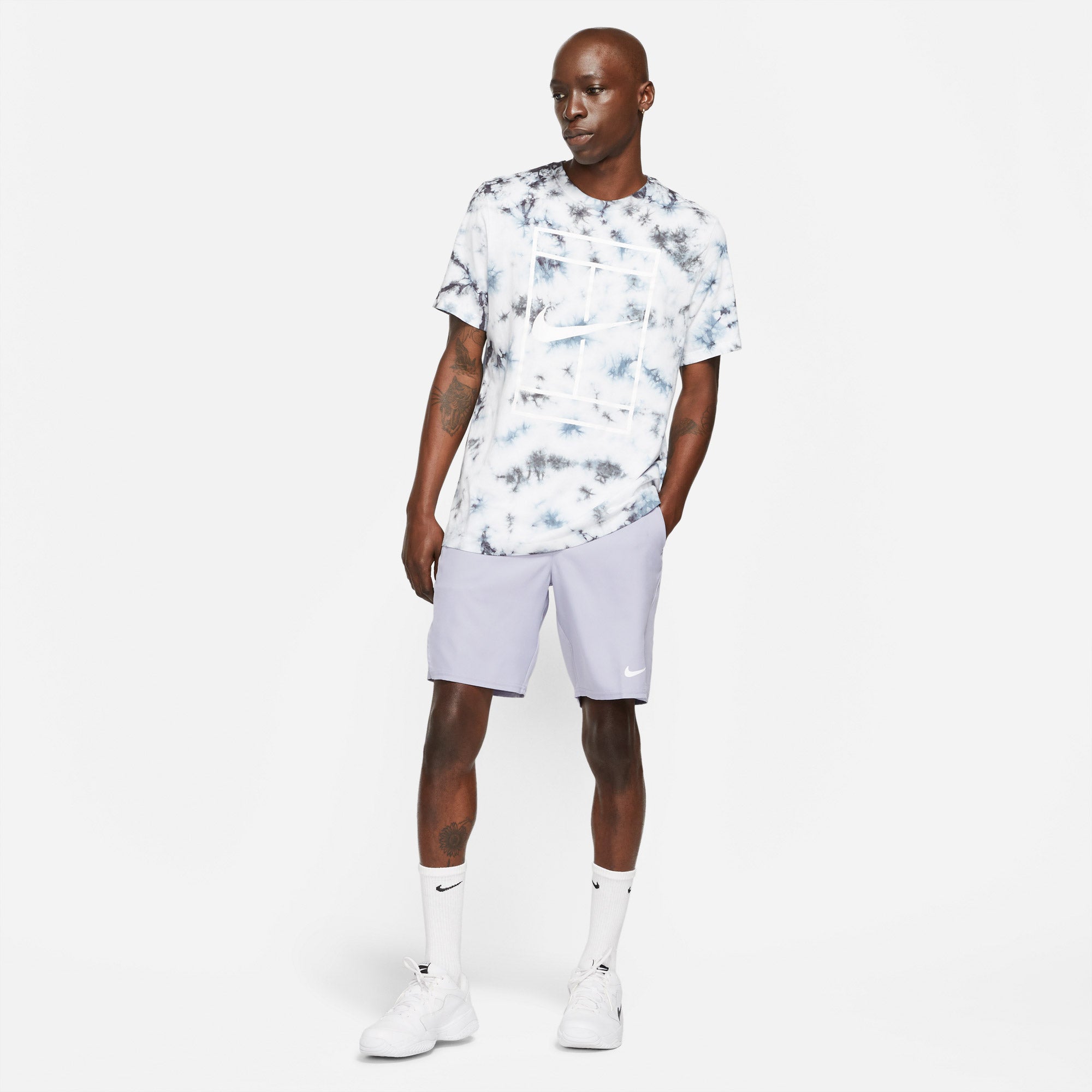 Nike Heritage Danger Dye Men's Tennis T-Shirt