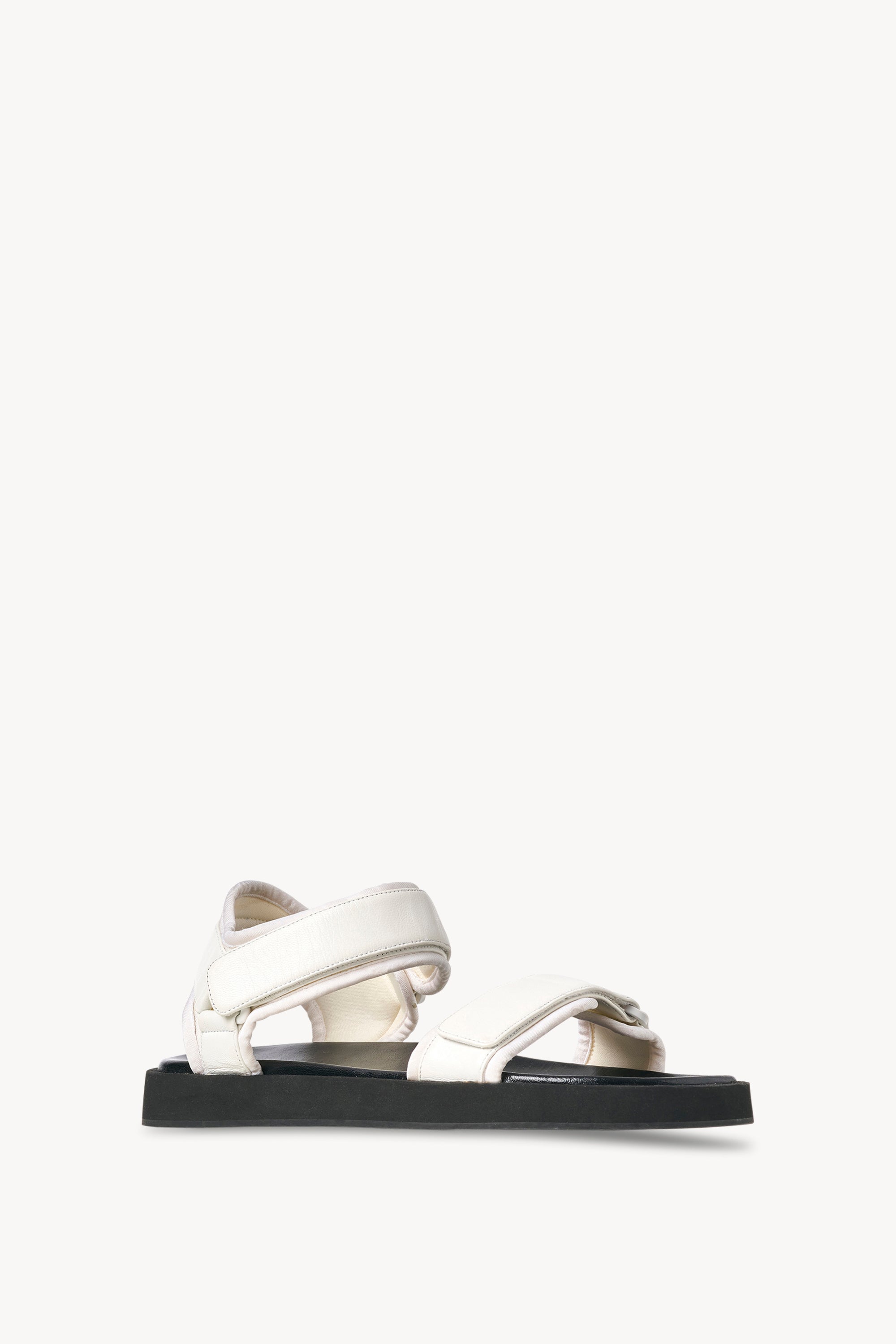 Hook-and-Loop Sandal in Leather、mySite、aoinhome