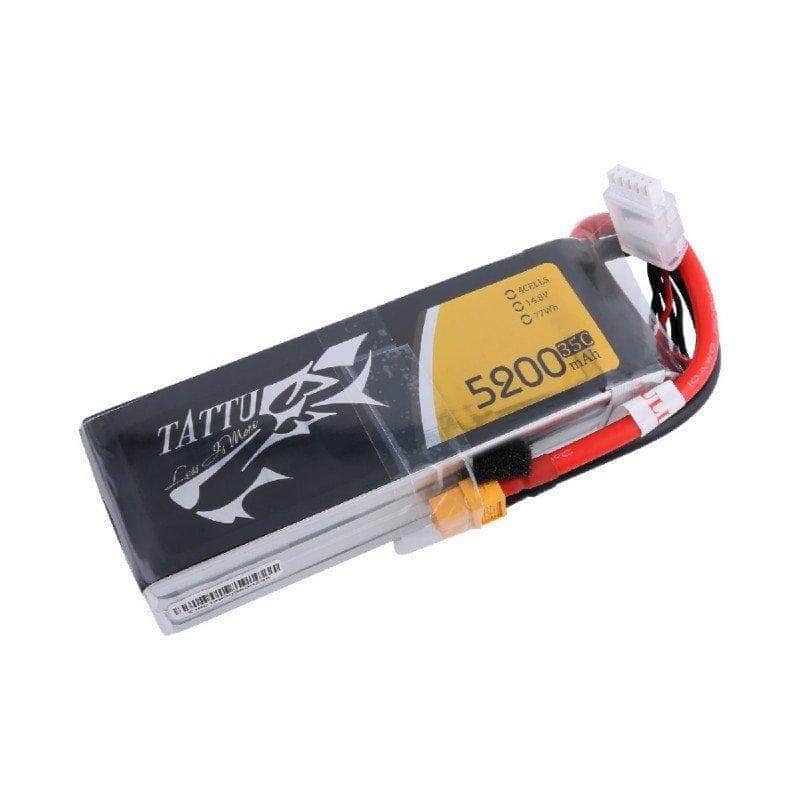 Tattu 14.8V 4S 5200mAh 35C LiPo Battery - XT60、mySite、merchandisen