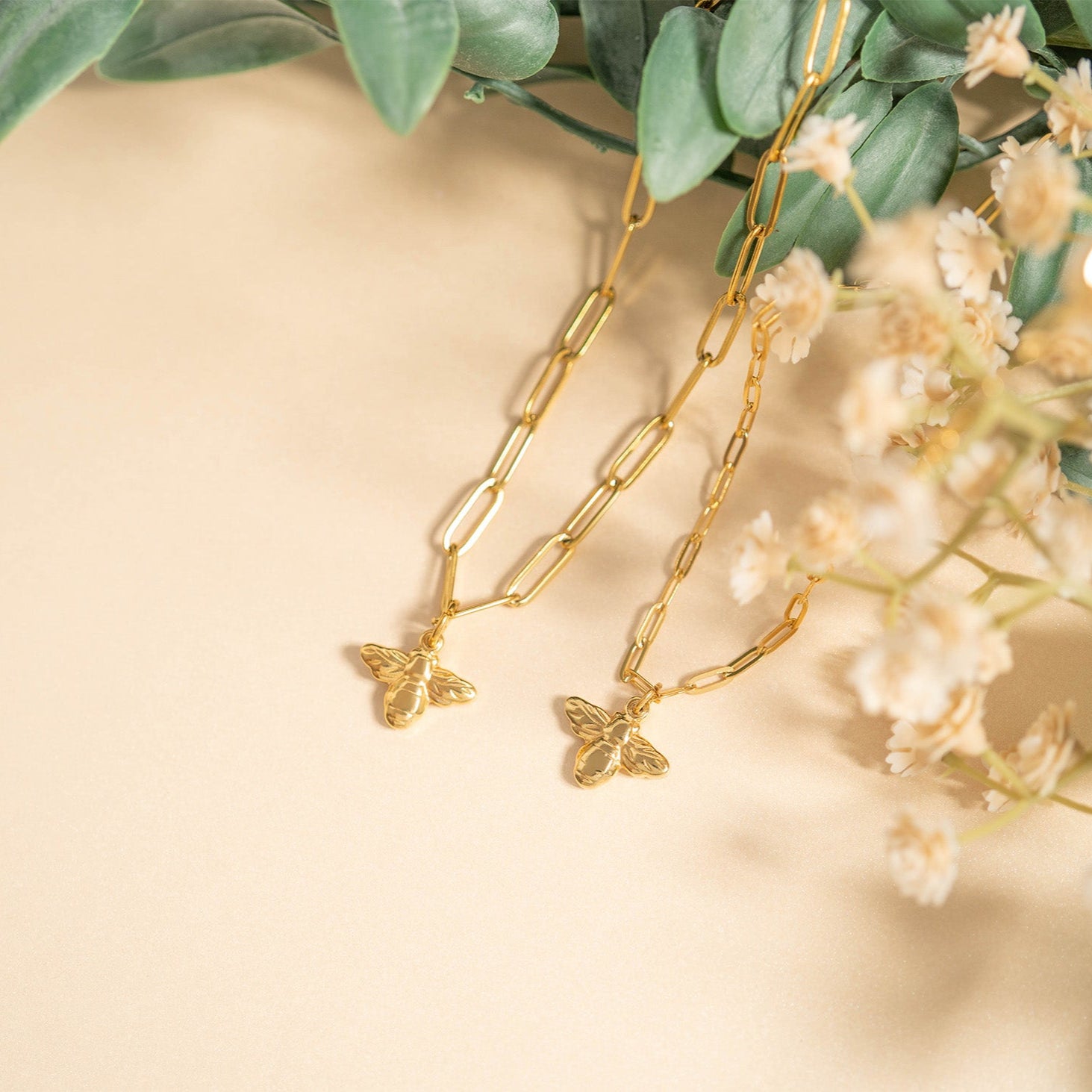 18K Gold PVD Stainless Steel Garden Charm Set / BND0072、mySite、dreamappss