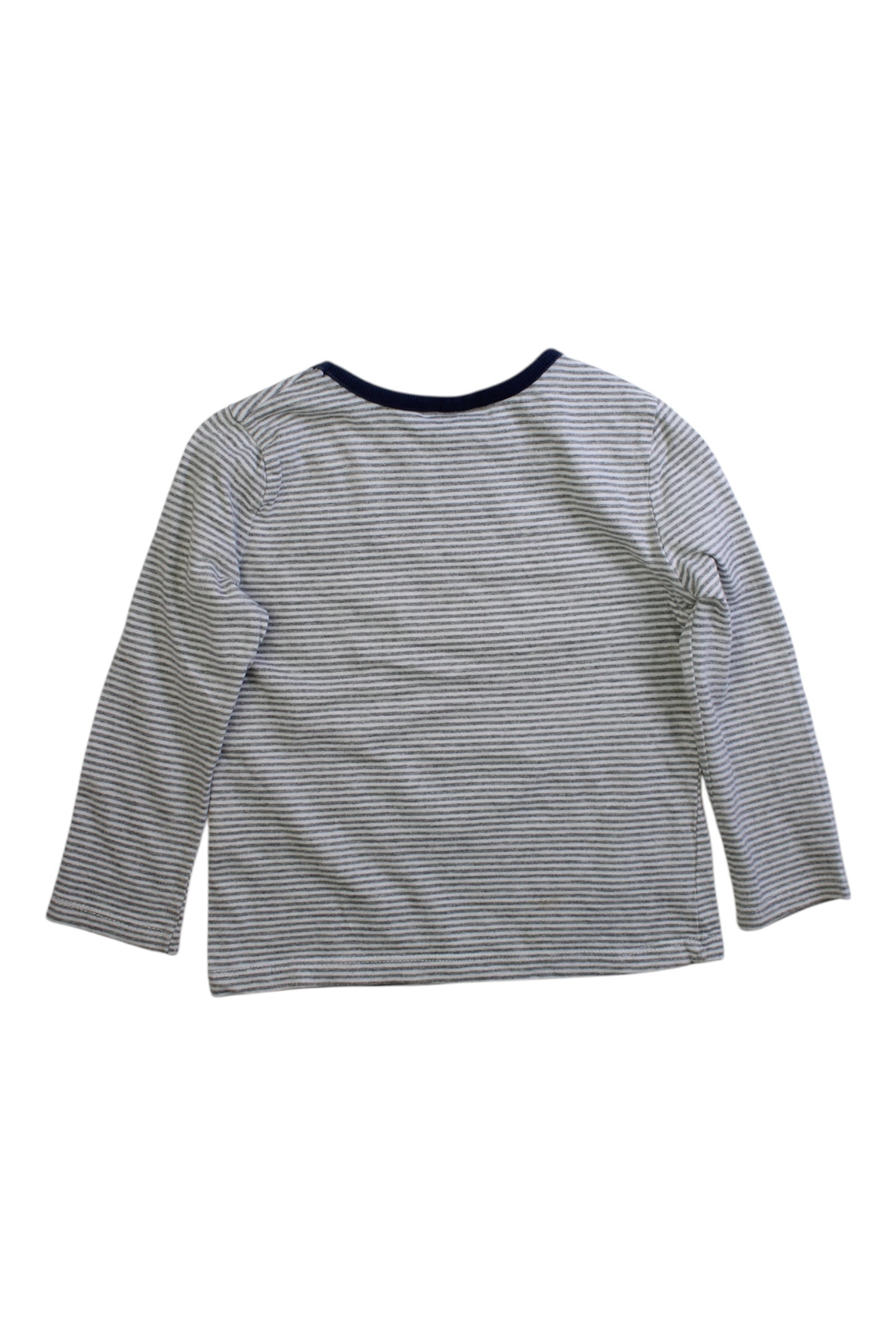 The Little White Company Striped Long Sleeve Tee 2-3T、mySite、g9winljtr