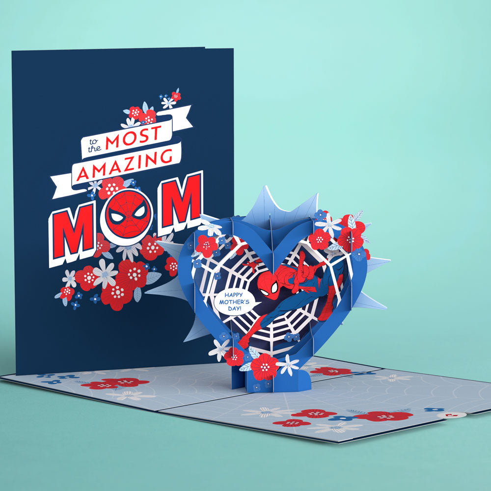 Marvel's Spider-Man Amazing Mother's Day Pop-Up Card、mySite、solidvoid